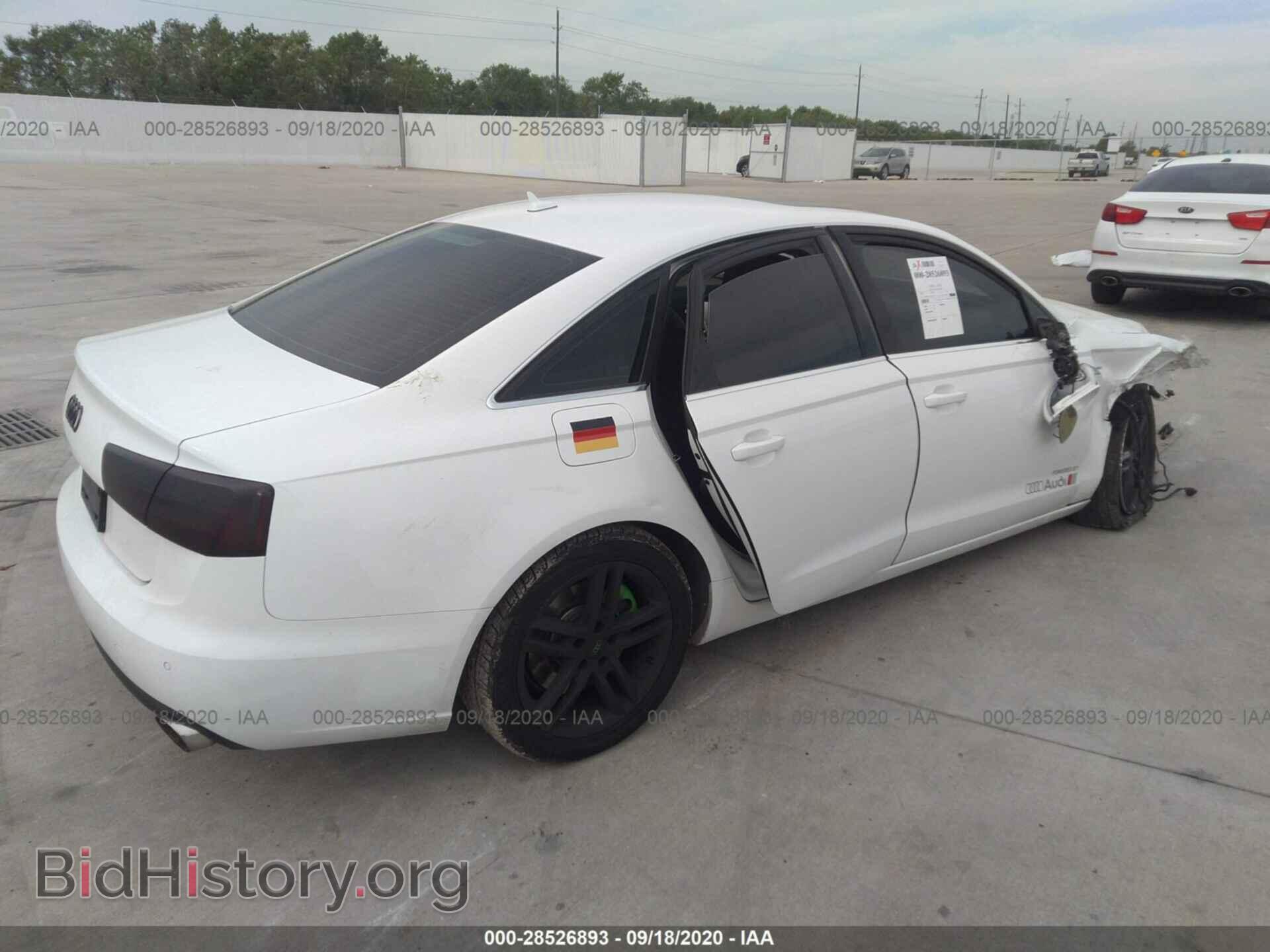 2012 AUDI A6 - VIN: WAUBGAFC1CN006843 - Фото 4