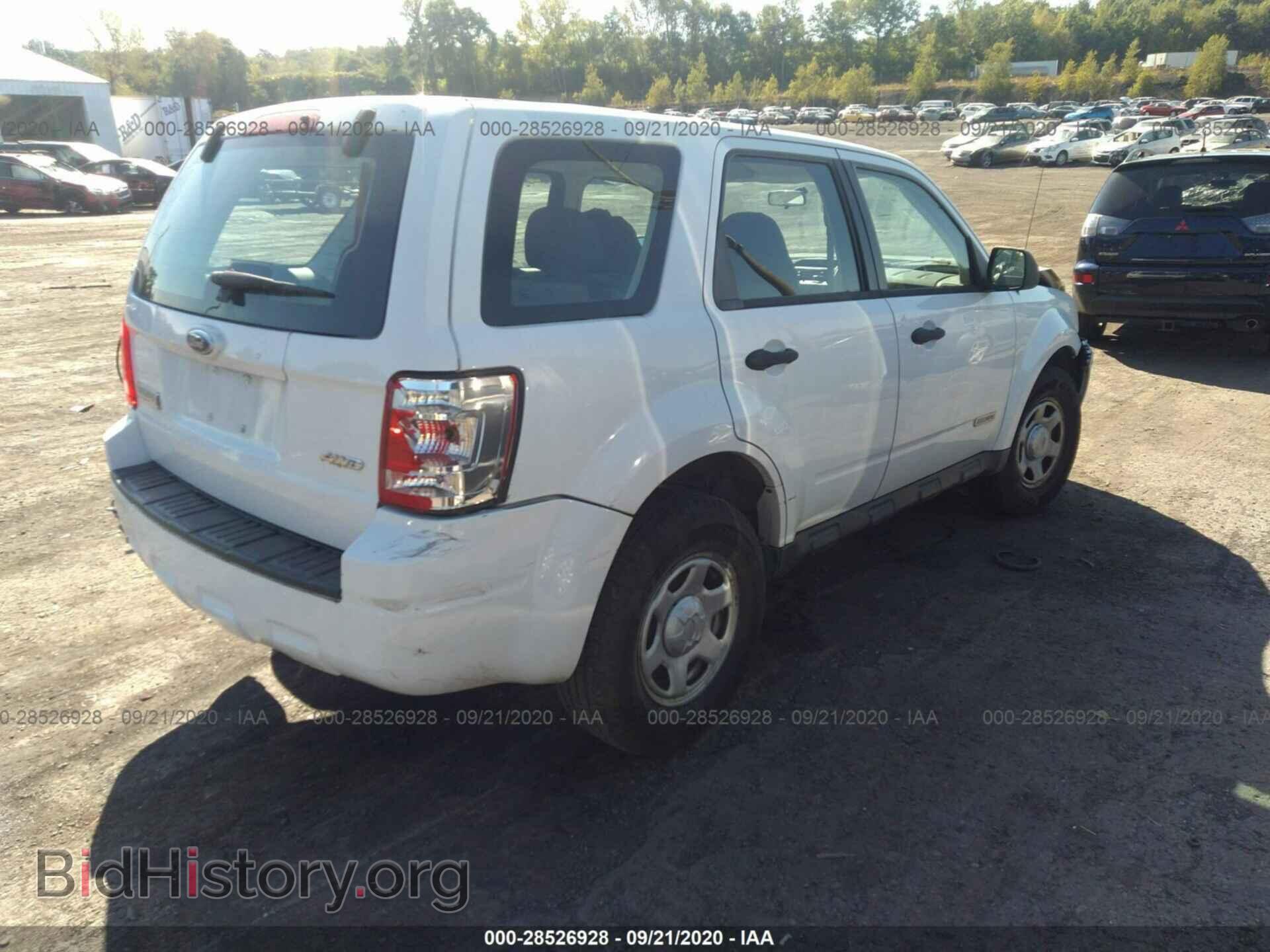 2008 FORD ESCAPE - VIN: 1FMCU92Z48KD21486 - Фото 4