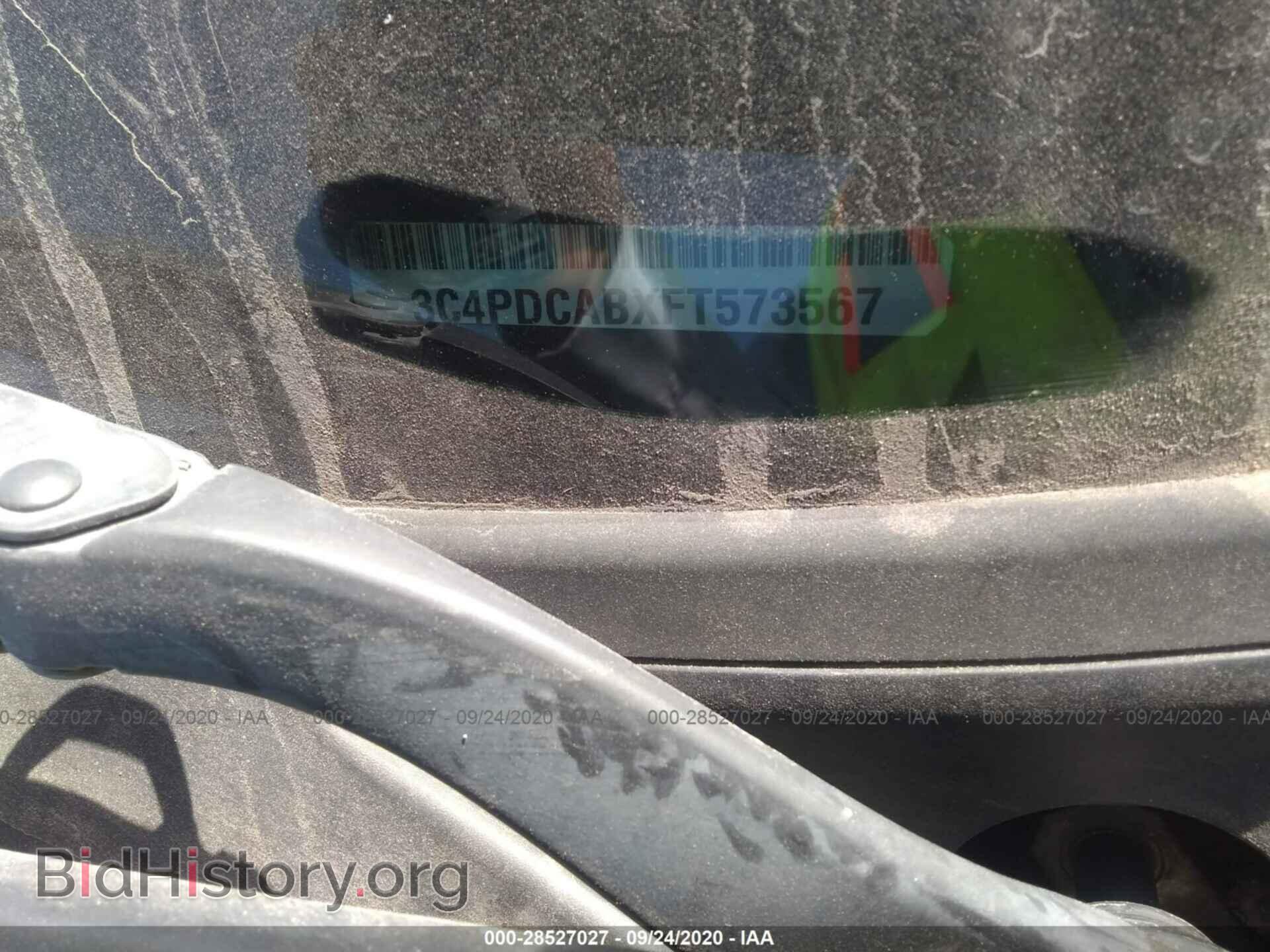 2015 DODGE JOURNEY - VIN: 3C4PDCABXFT573567 - Photo 9