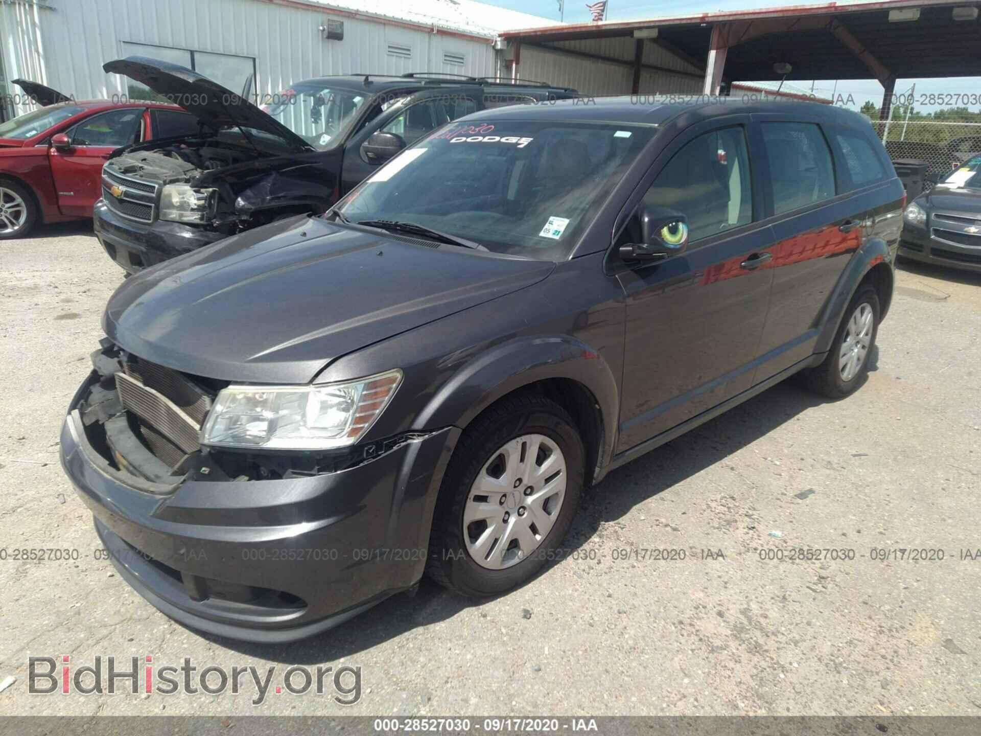 2014 DODGE JOURNEY - VIN: 3C4PDCAB8ET201305 - Фото 2