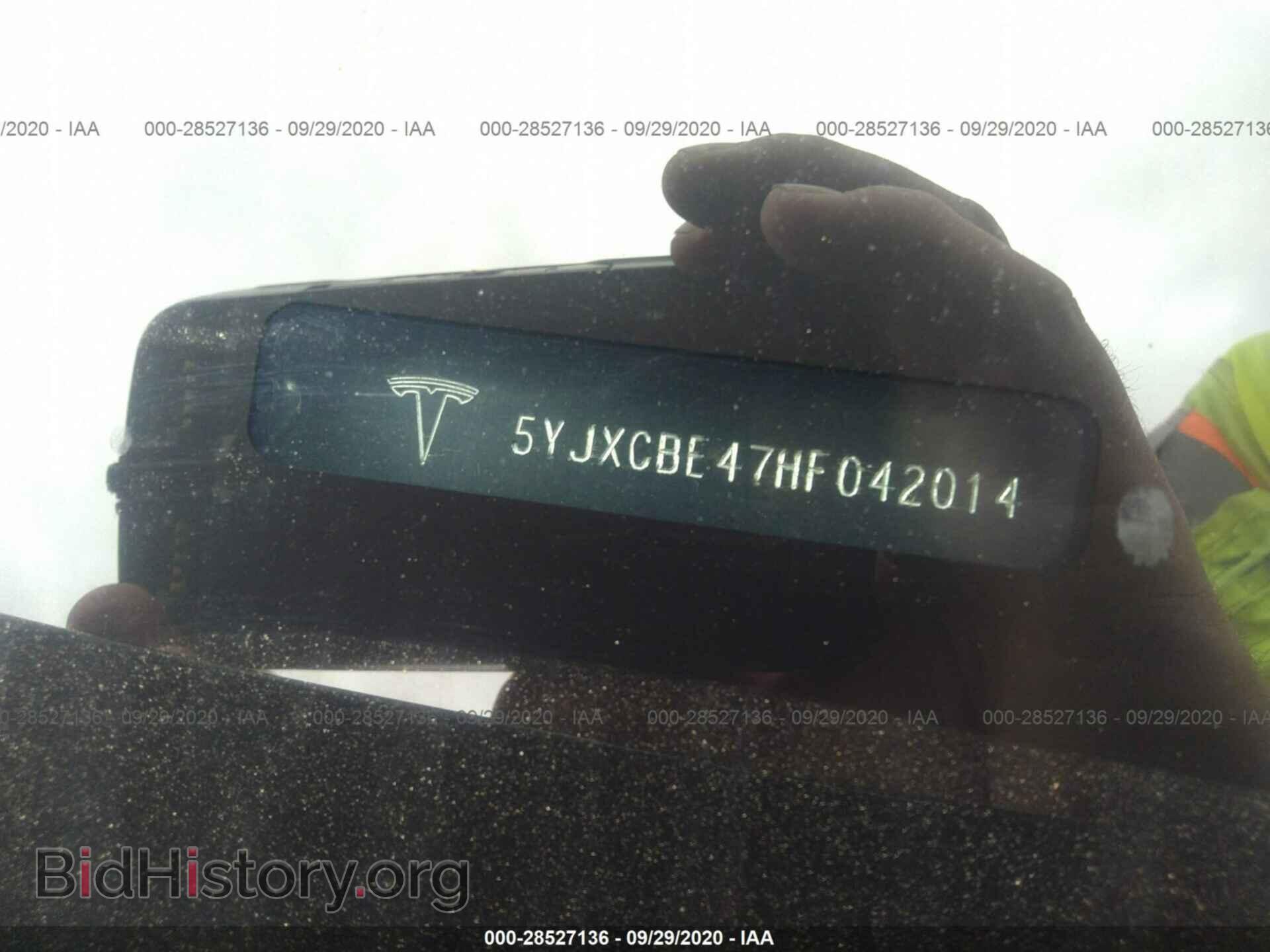 2017 TESLA MODEL X - VIN: 5YJXCBE47HF042014 - Фото 9