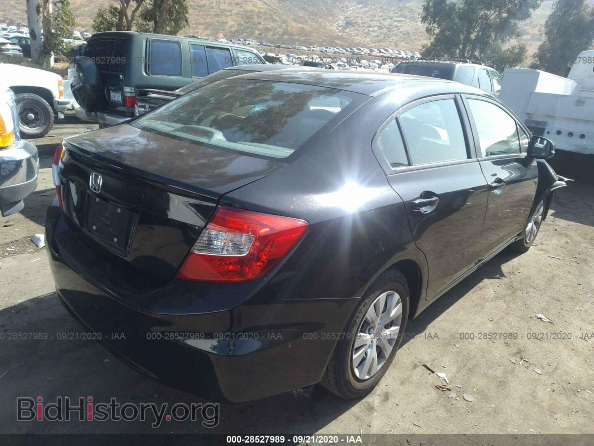 2012 HONDA CIVIC SDN - VIN: 19XFB2F59CE366165 - Фото 4