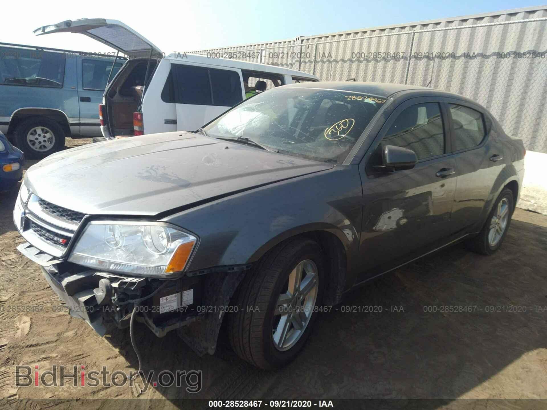 2013 DODGE AVENGER - VIN: 1C3CDZCB3DN547988 - Фото 2