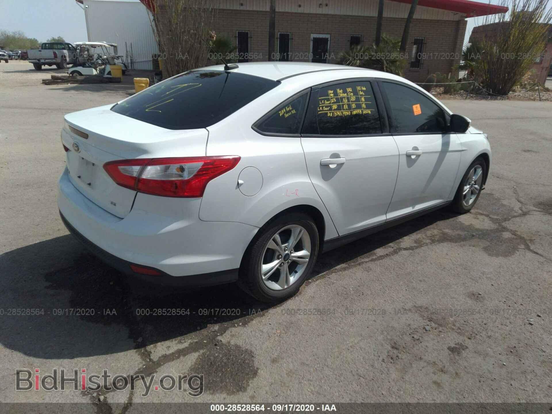 2014 FORD FOCUS - VIN: 1FADP3F2XEL241714 - Фото 4
