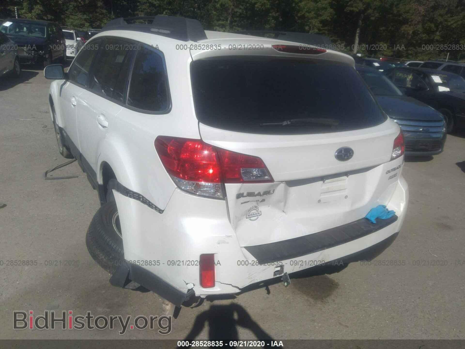 2012 SUBARU OUTBACK - VIN: 4S4BRBGC2C3287009 - Фото 3