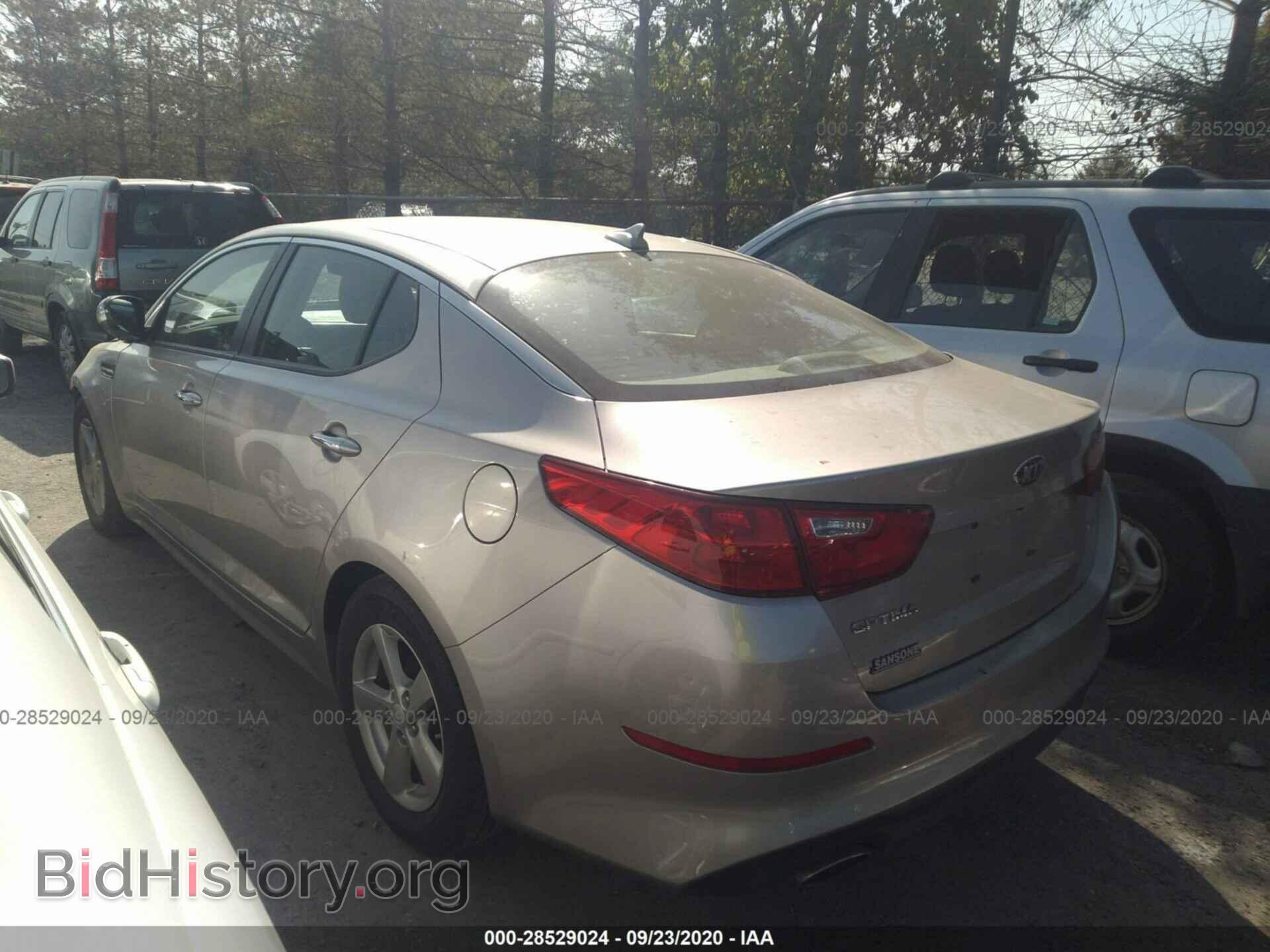 2014 KIA OPTIMA - VIN: KNAGM4A77E5455344 - Фото 3