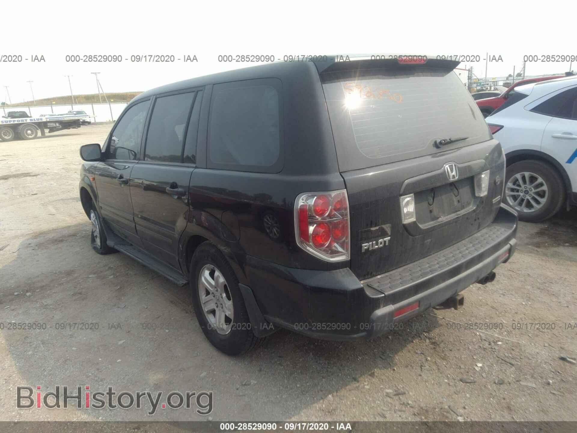 2006 HONDA PILOT - VIN: 2HKYF18186H546982 - Фото 3