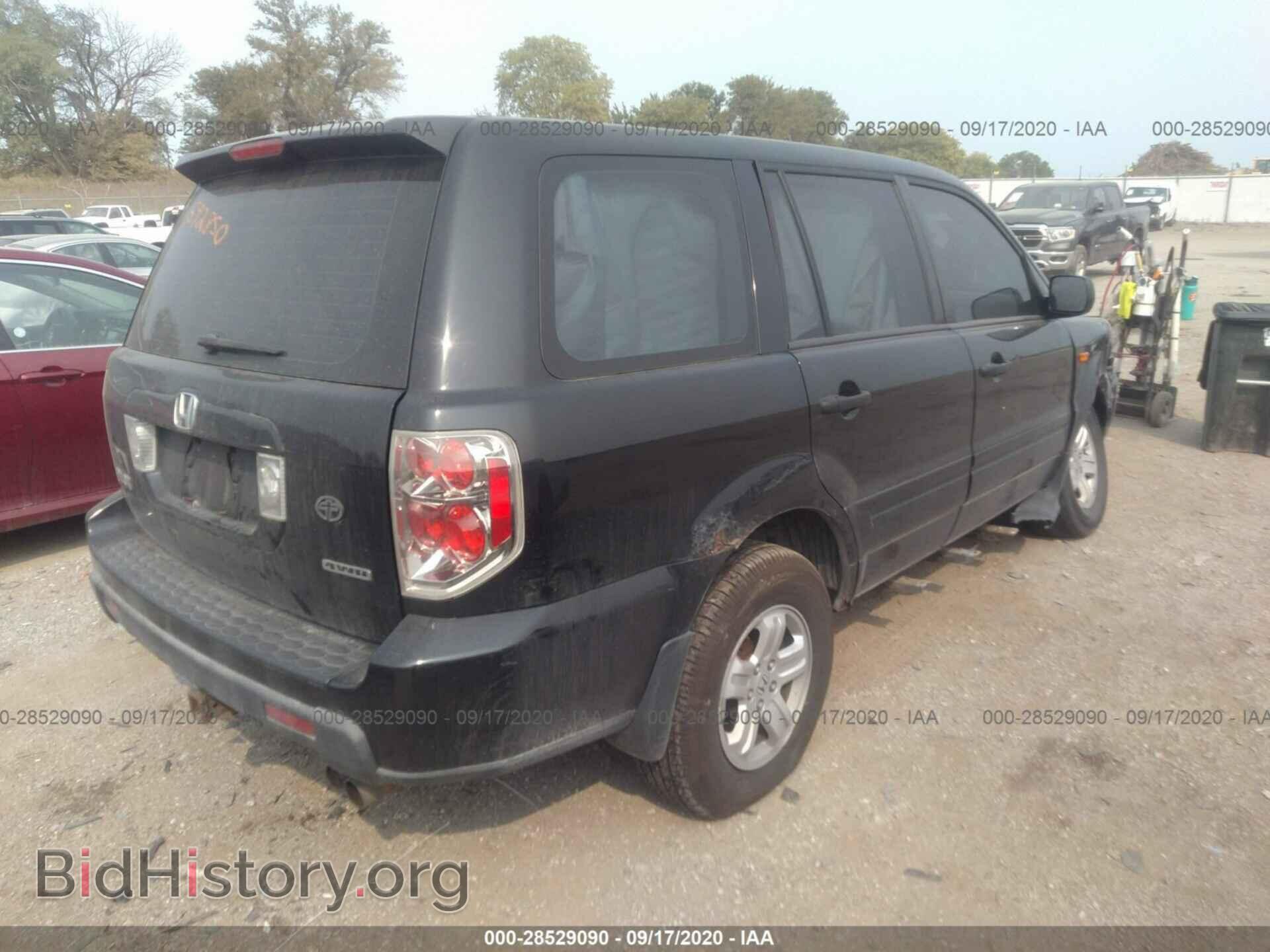 2006 HONDA PILOT - VIN: 2HKYF18186H546982 - Фото 4