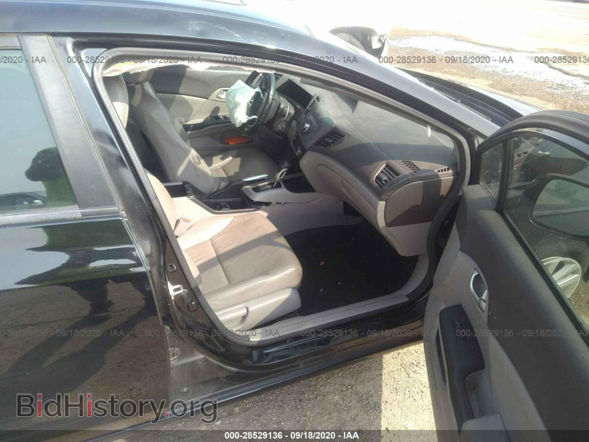 2012 HONDA CIVIC SDN - VIN: 2HGFB2F92CH530039 - Фото 5