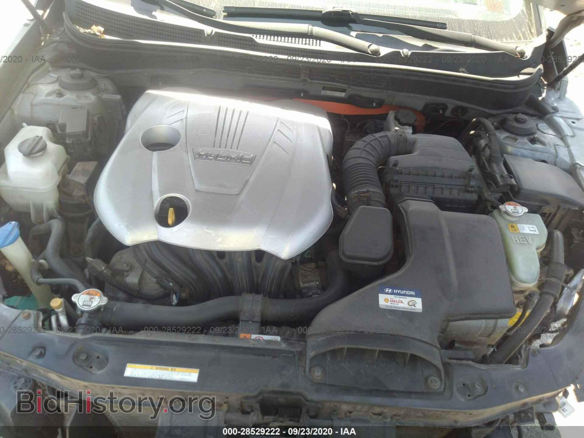 2012 HYUNDAI SONATA - VIN: KMHEC4A45CA029820 - Фото 10