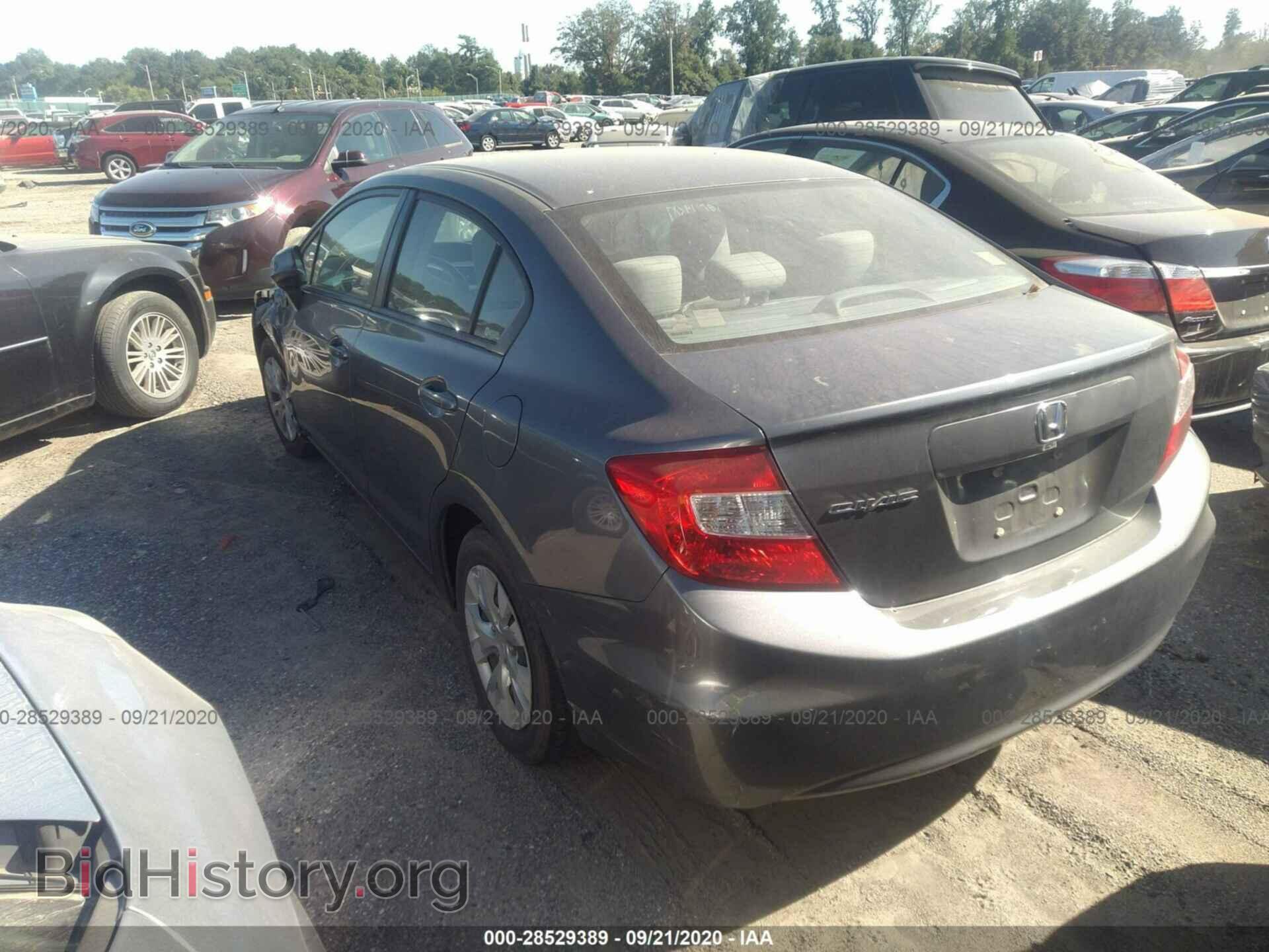 2012 HONDA CIVIC SDN - VIN: 19XFB2F55CE386283 - Фото 3