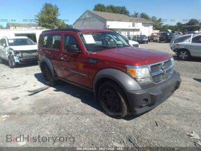 2008 Dodge NITRO SXT, red — VIN 1D8GU28K98W114366, IAAI
