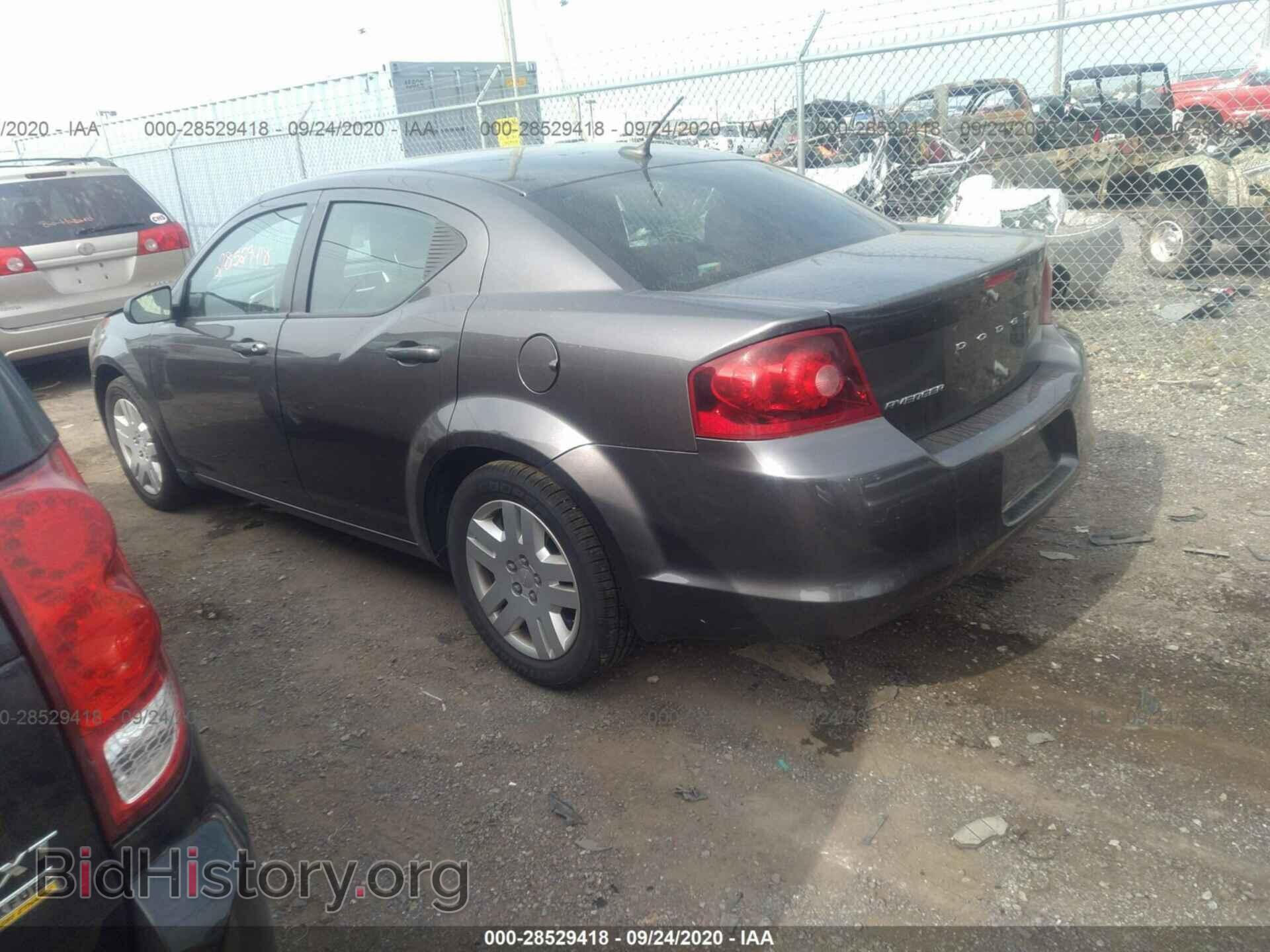 2014 DODGE AVENGER - VIN: 1C3CDZAB2EN189917 - Фото 3