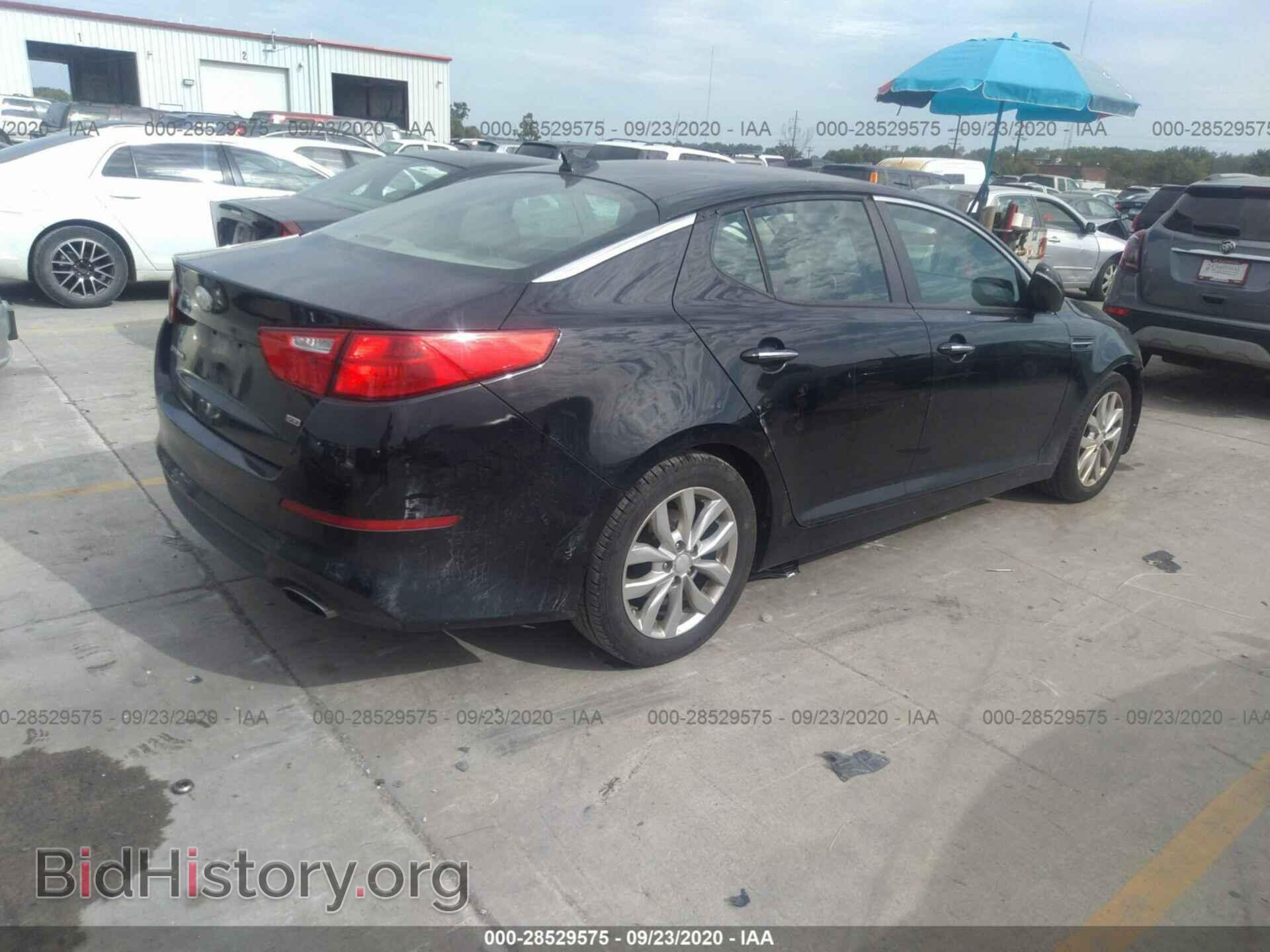 2014 KIA OPTIMA - VIN: 5XXGM4A75EG341311 - Фото 4