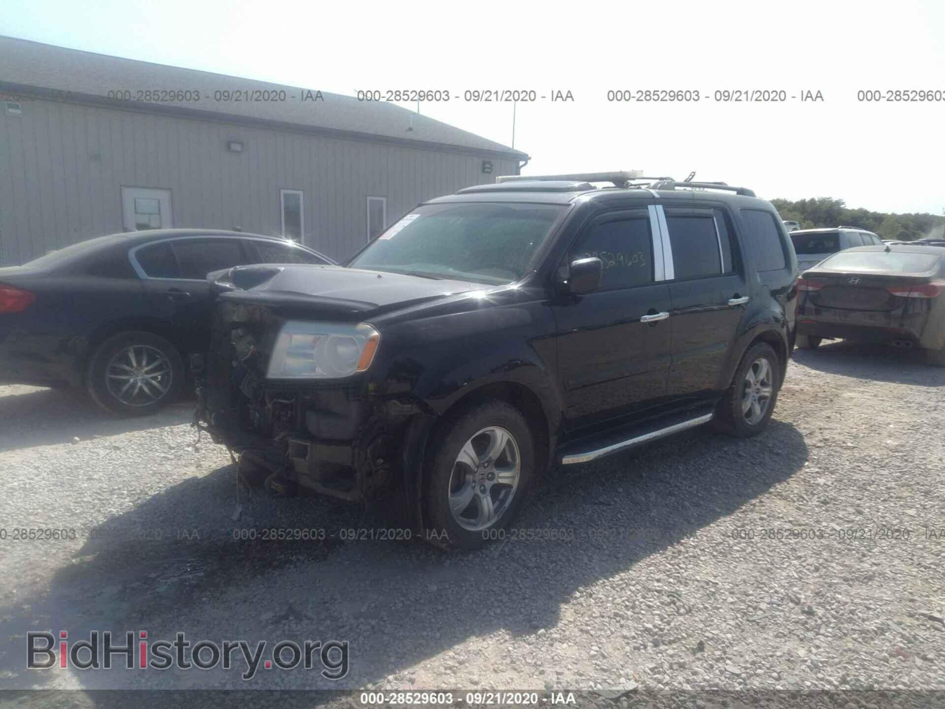 2012 HONDA PILOT - VIN: 5FNYF3H57CB025311 - Фото 2