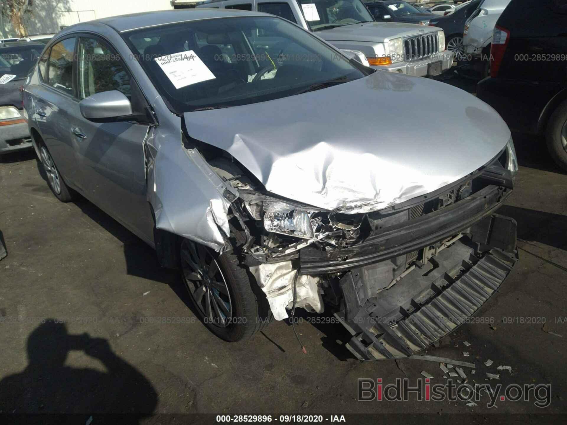 Photo 3N1AB7AP7EY225566 - NISSAN SENTRA 2014