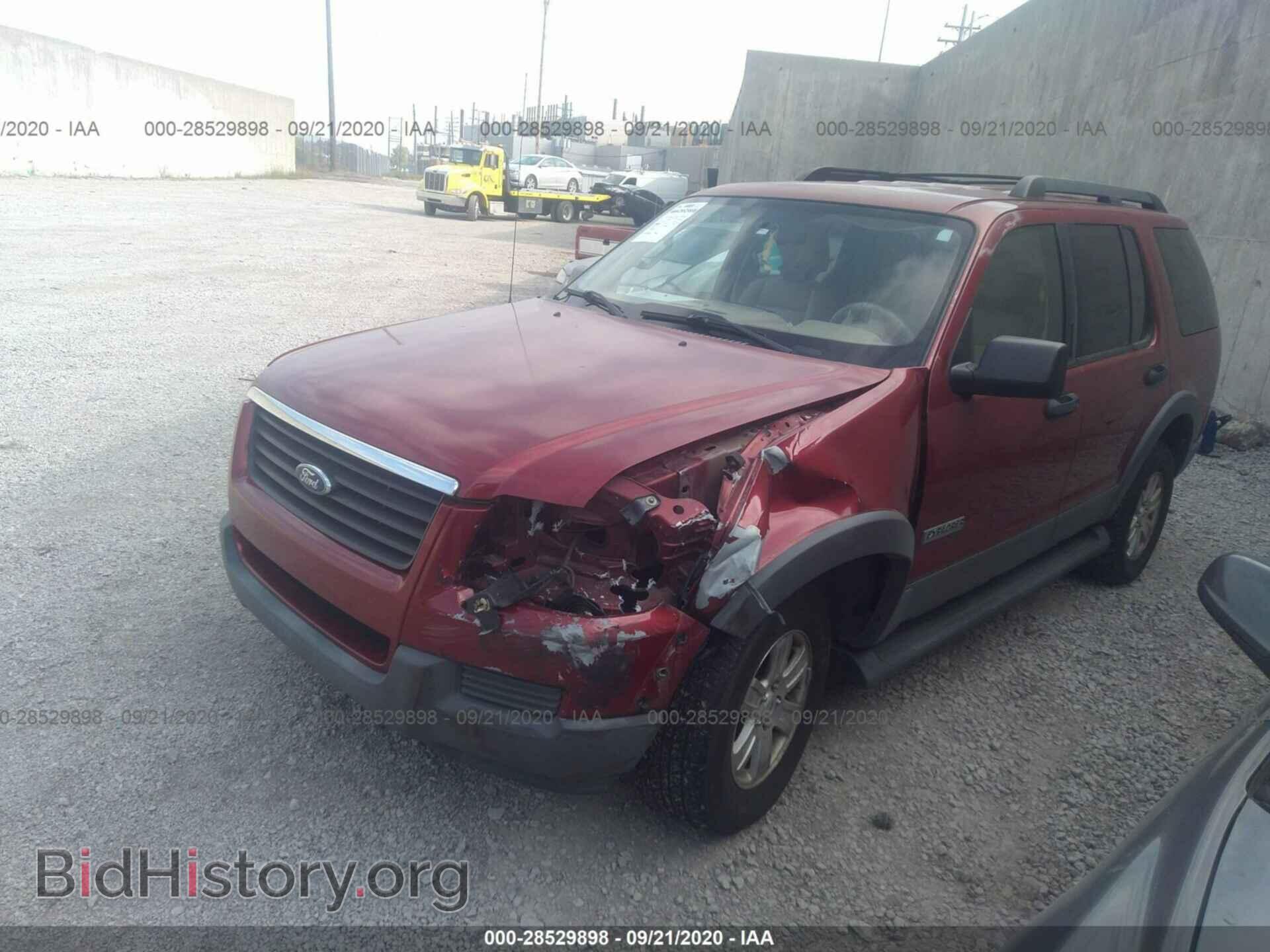 2006 FORD EXPLORER - VIN: 1FMEU73E06ZA19724 - Фото 2