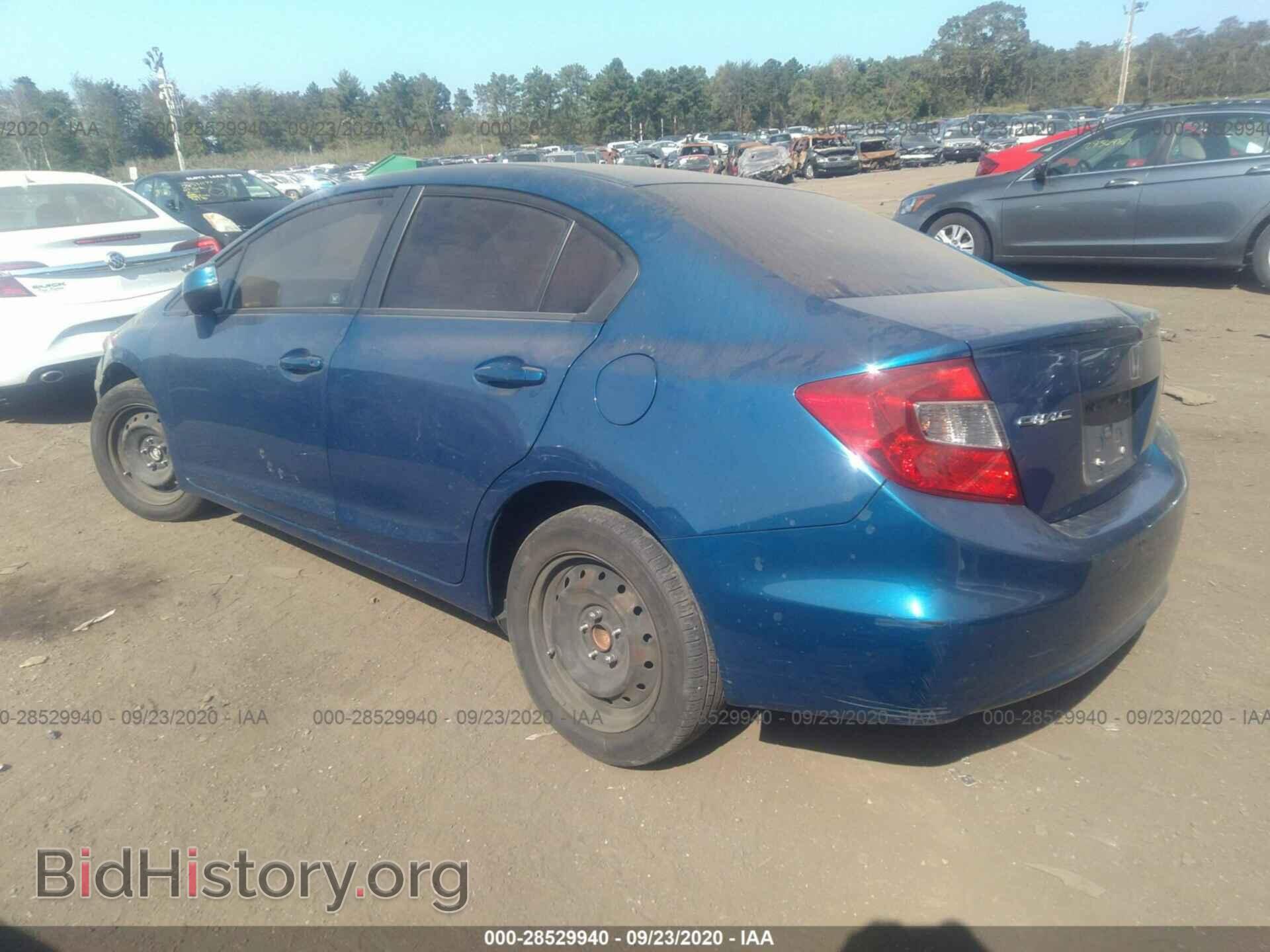2012 HONDA CIVIC SDN - VIN: 19XFB2F8XCE325828 - Фото 3