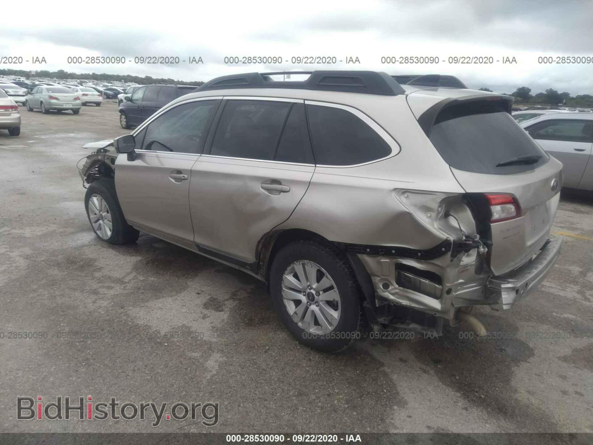 2016 SUBARU OUTBACK - VIN: 4S4BSBCC5G3303672 - Фото 3