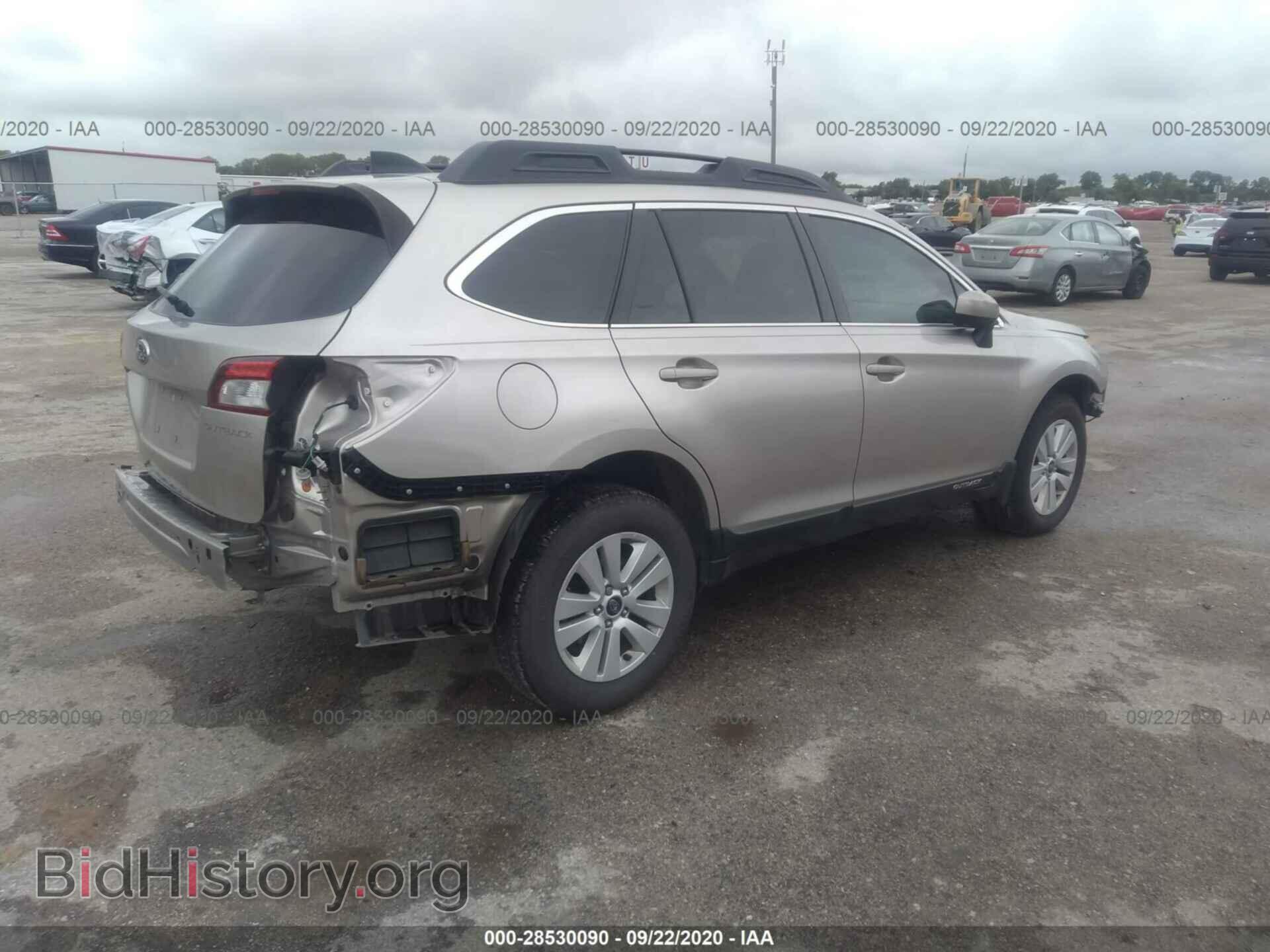 2016 SUBARU OUTBACK - VIN: 4S4BSBCC5G3303672 - Фото 4