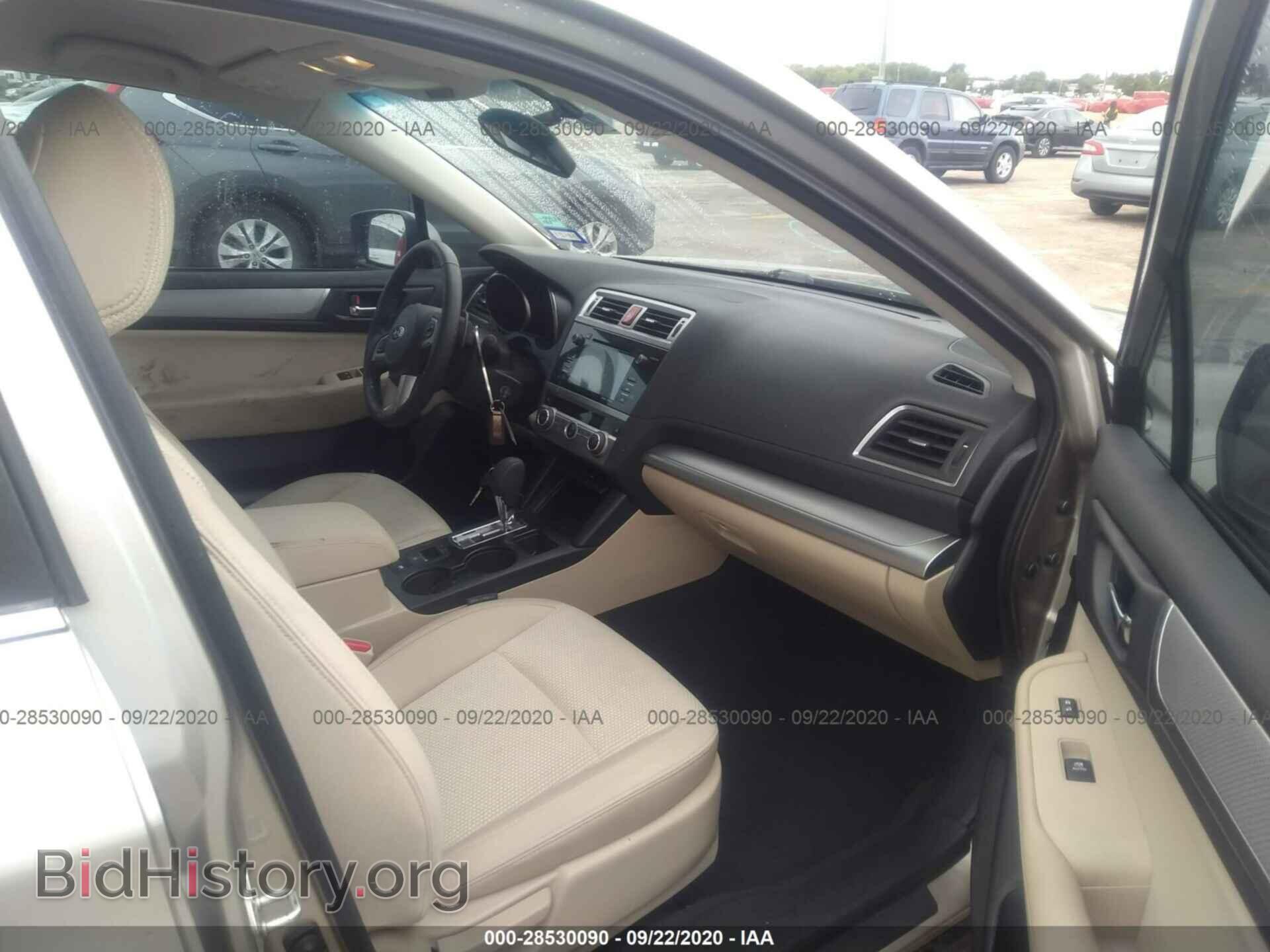 2016 SUBARU OUTBACK - VIN: 4S4BSBCC5G3303672 - Фото 5
