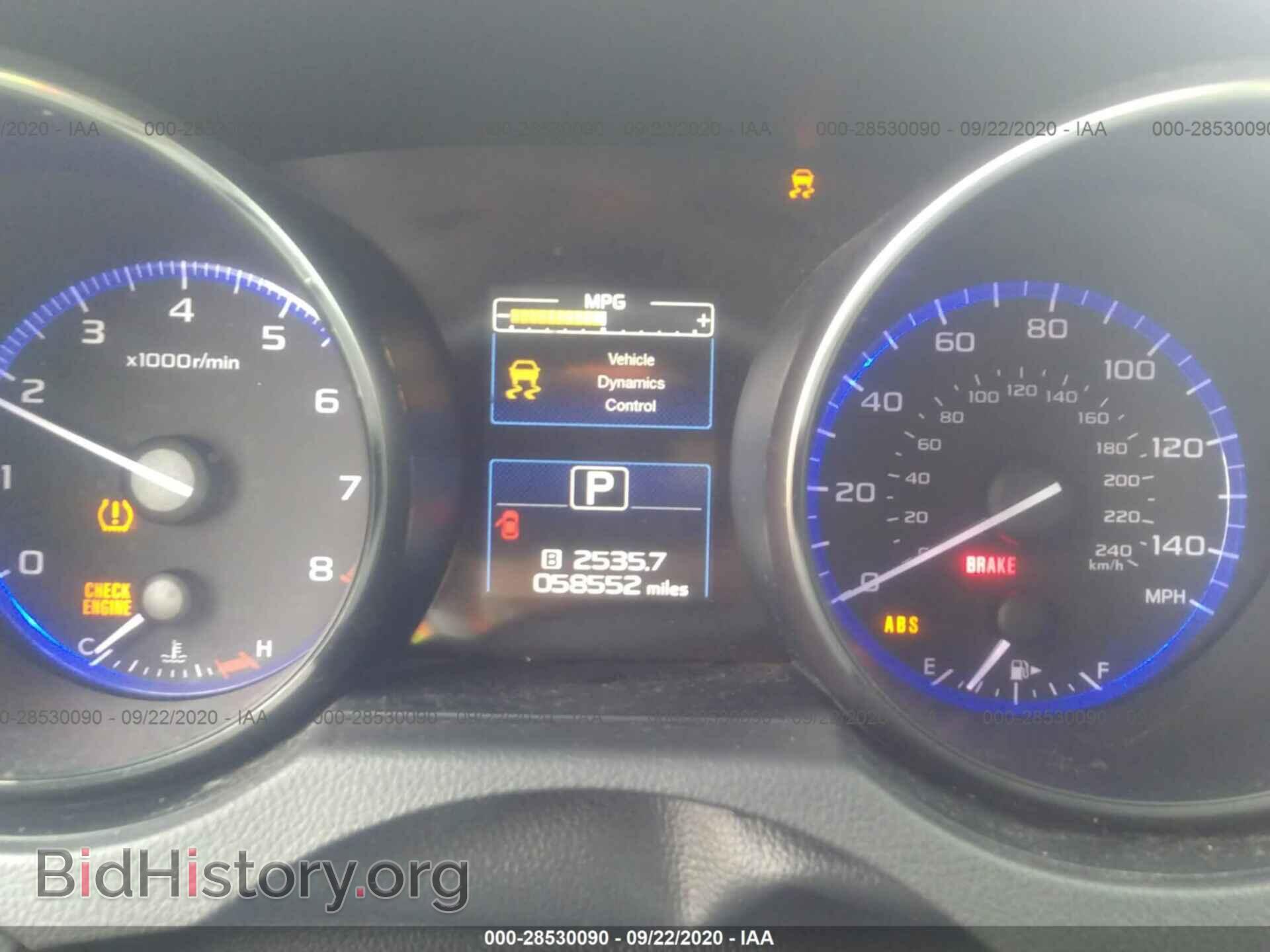 2016 SUBARU OUTBACK - VIN: 4S4BSBCC5G3303672 - Фото 7