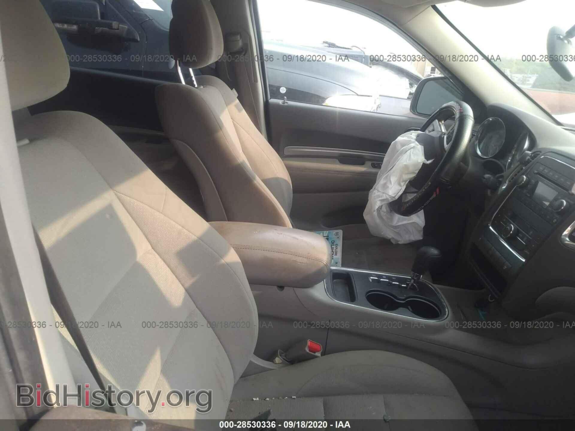 2012 DODGE DURANGO - VIN: 1C4RDHAG3CC197450 - Фото 5