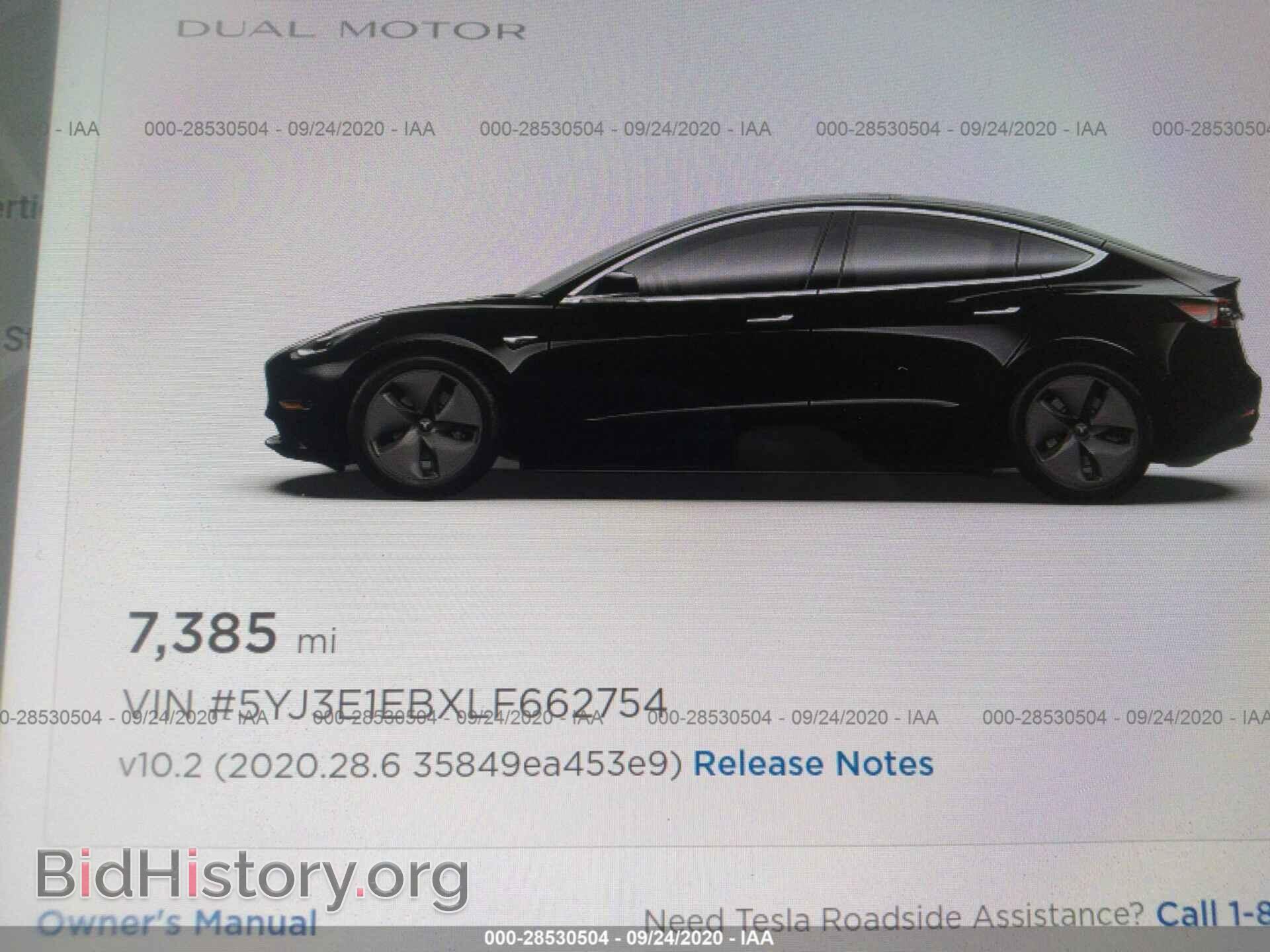 2020 TESLA MODEL 3 - VIN: 5YJ3E1EBXLF662754 - Photo 7