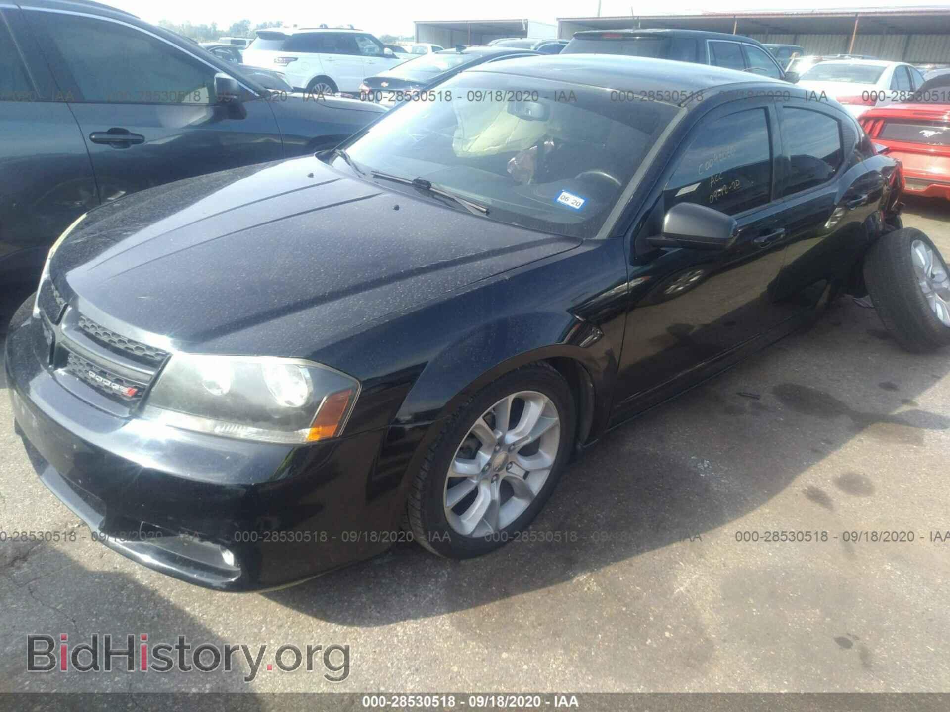 2013 DODGE AVENGER - VIN: 1C3CDZBG8DN663149 - Фото 2