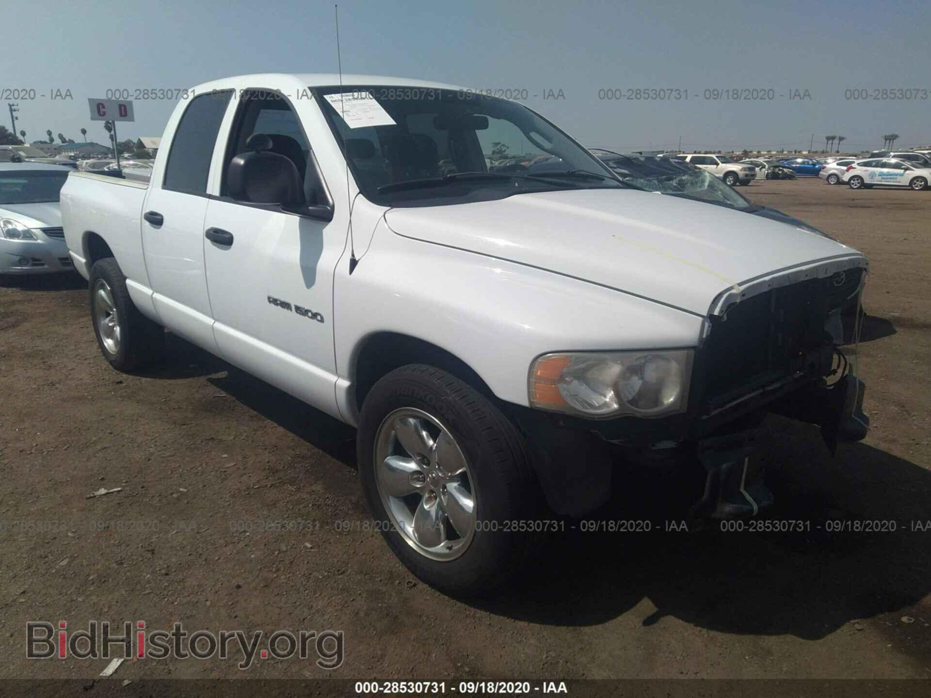 Photo 1D7HA18N55S301287 - DODGE RAM 1500 2005