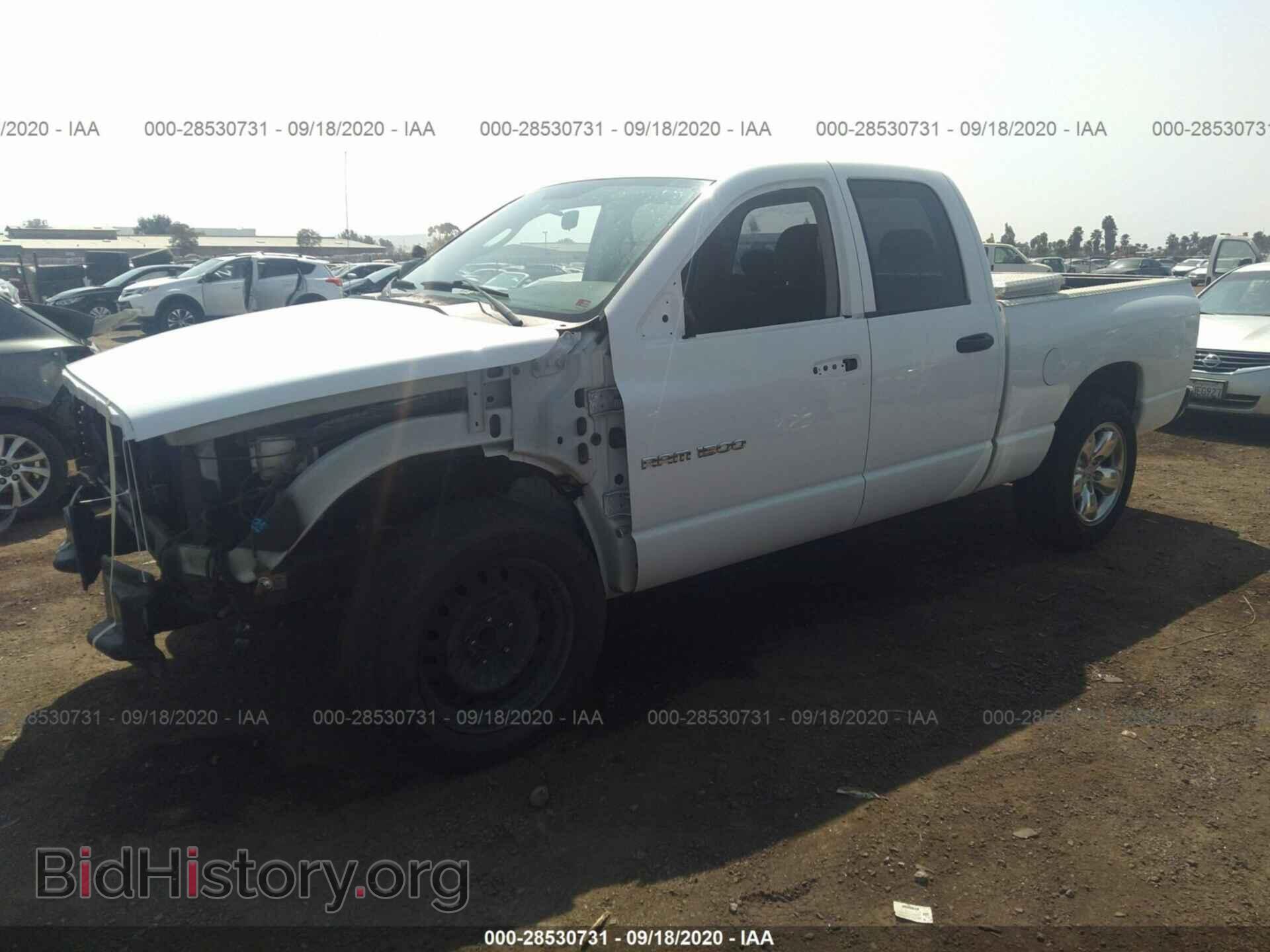 2005 DODGE RAM 1500 - VIN: 1D7HA18N55S301287 - Фото 2