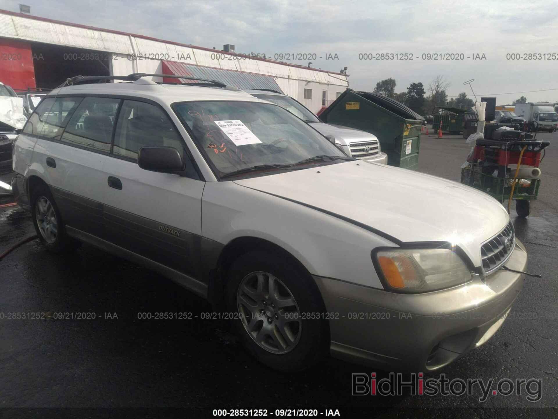 Photo 4S3BH675037650755 - SUBARU LEGACY WAGON 2003