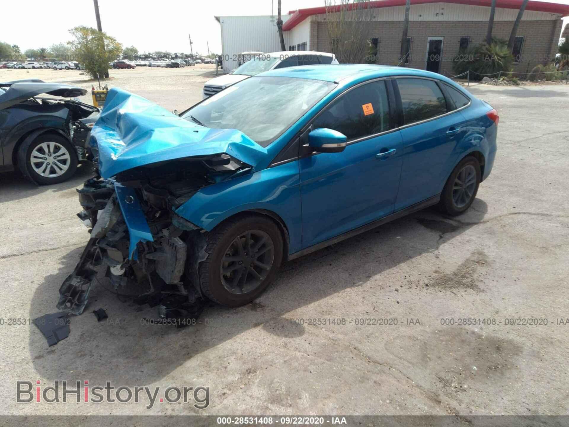 2016 FORD FOCUS - VIN: 1FADP3F22GL387222 - Фото 2