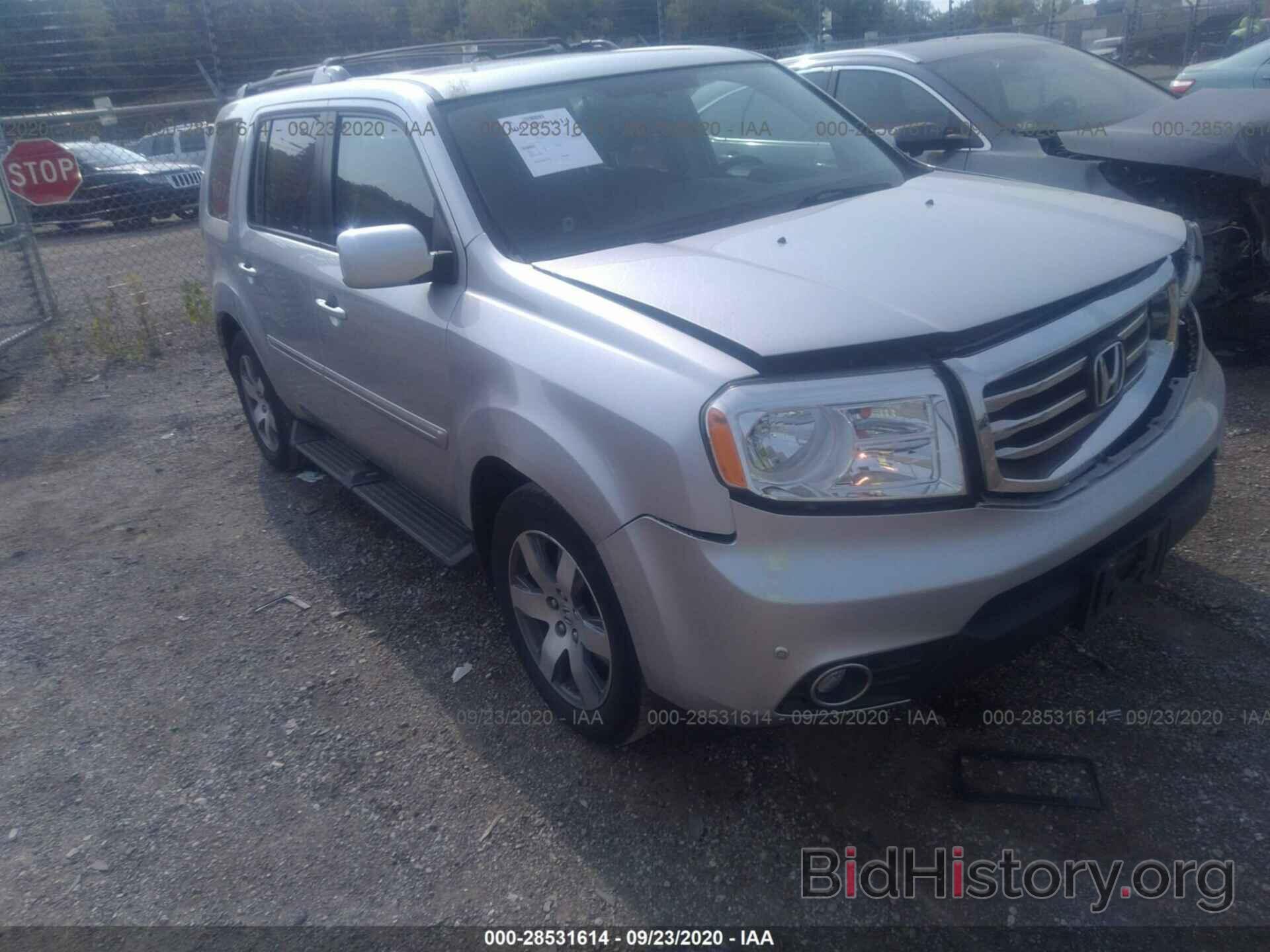 Photo 5FNYF4H94EB020711 - HONDA PILOT 2014