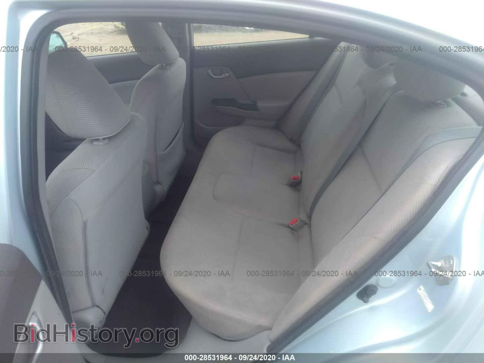 2012 HONDA CIVIC SDN - VIN: 2HGFB2E59CH552781 - Фото 8