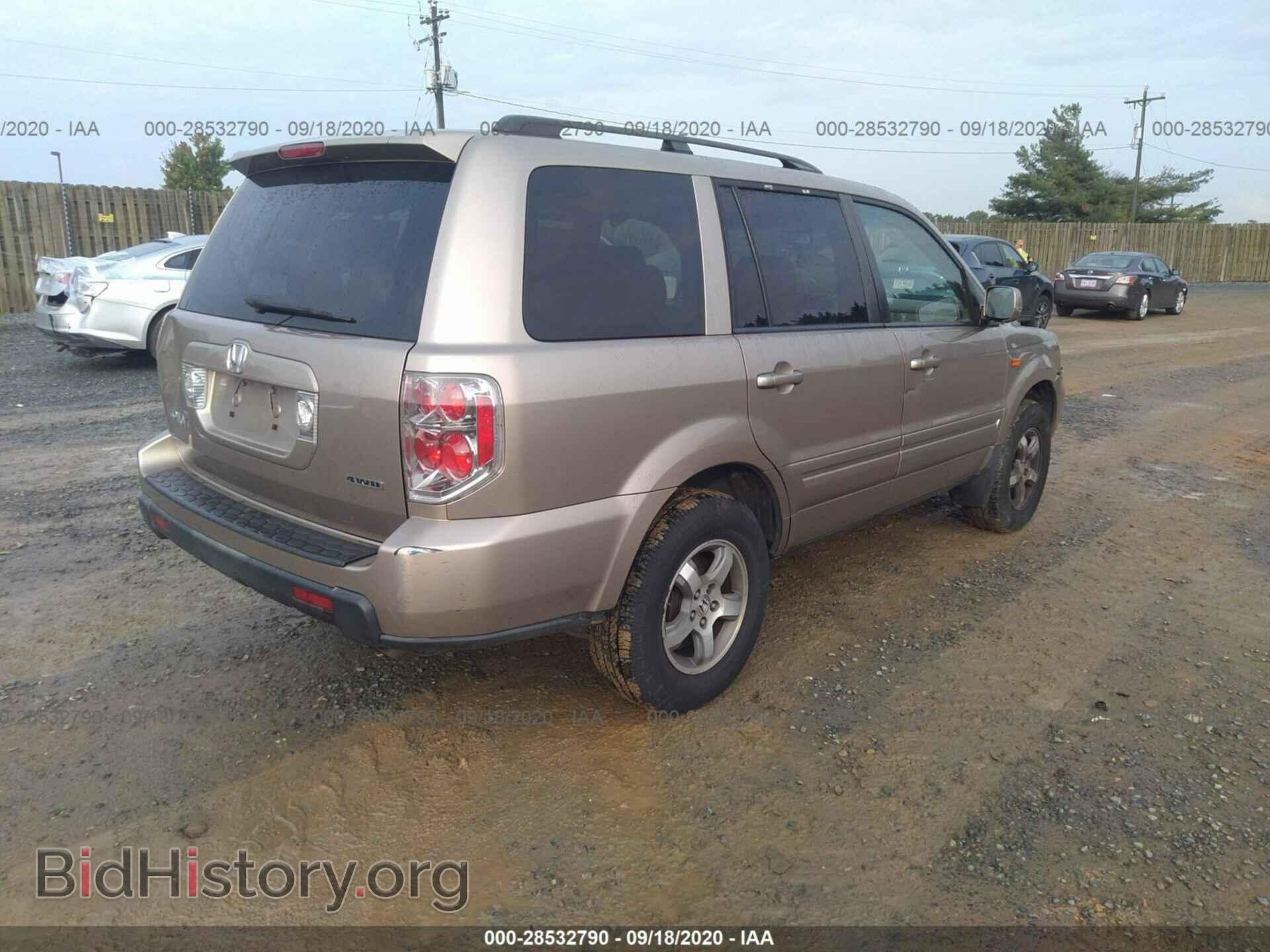 2006 HONDA PILOT - VIN: 5FNYF18426B006536 - Фото 4