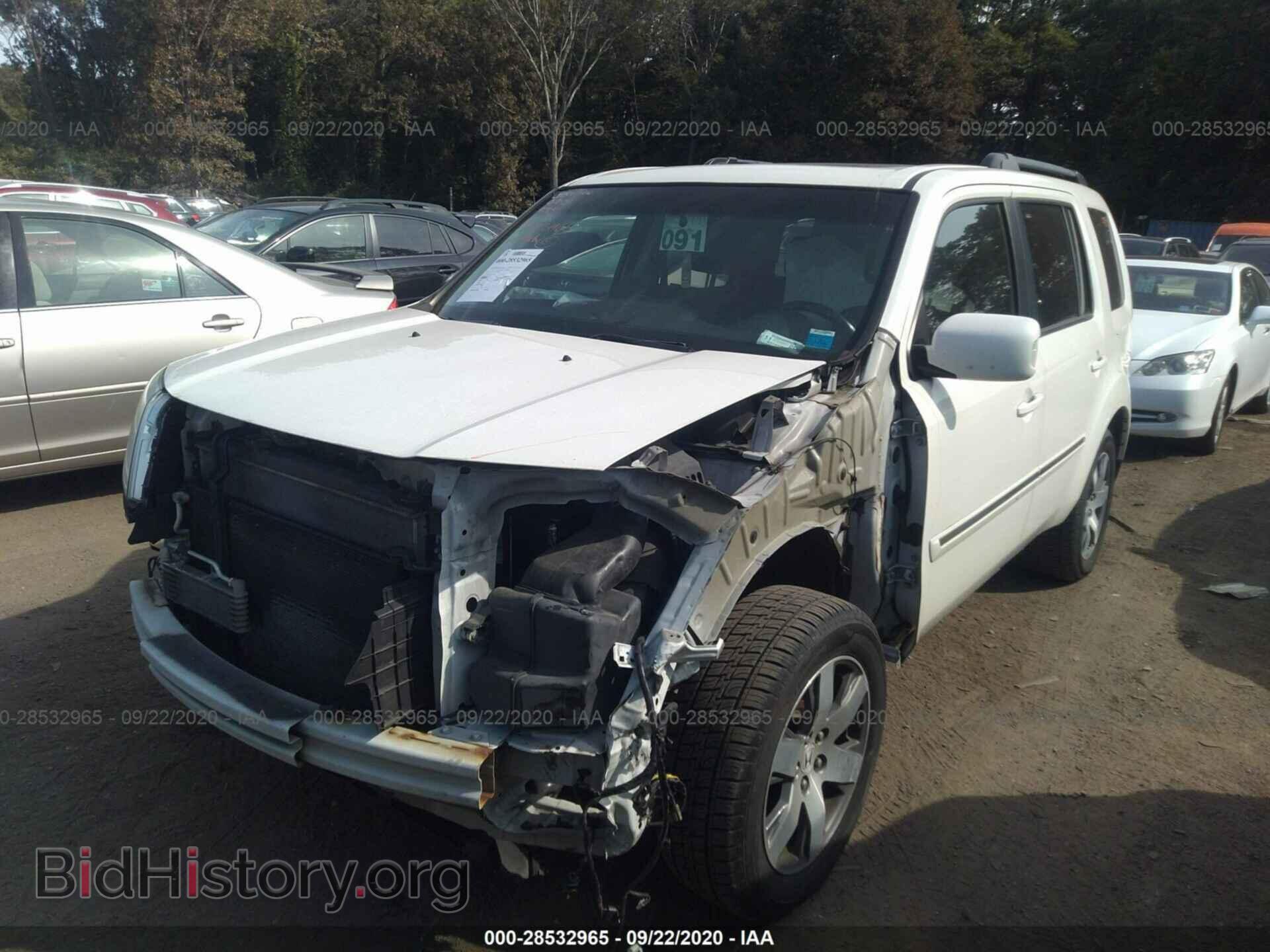 2014 HONDA PILOT - VIN: 5FNYF4H93EB021977 - Фото 2