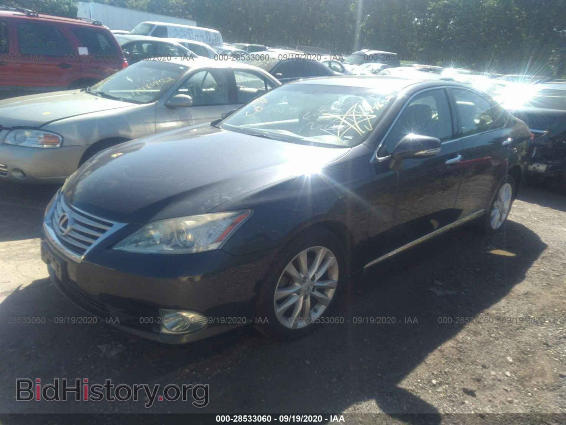 2011 LEXUS ES 350 - VIN: JTHBK1EG7B2427017 - Фото 2
