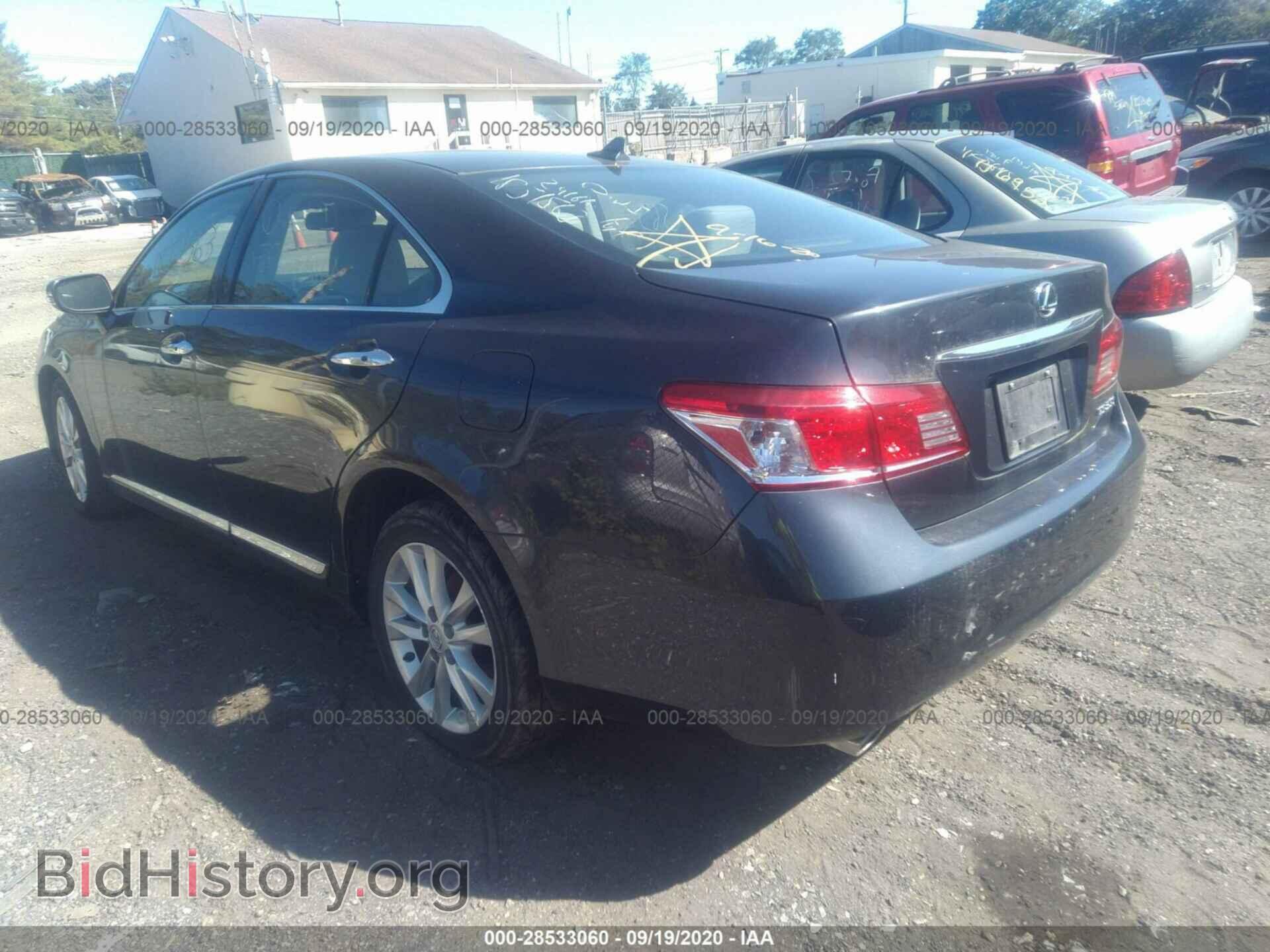 2011 LEXUS ES 350 - VIN: JTHBK1EG7B2427017 - Фото 3