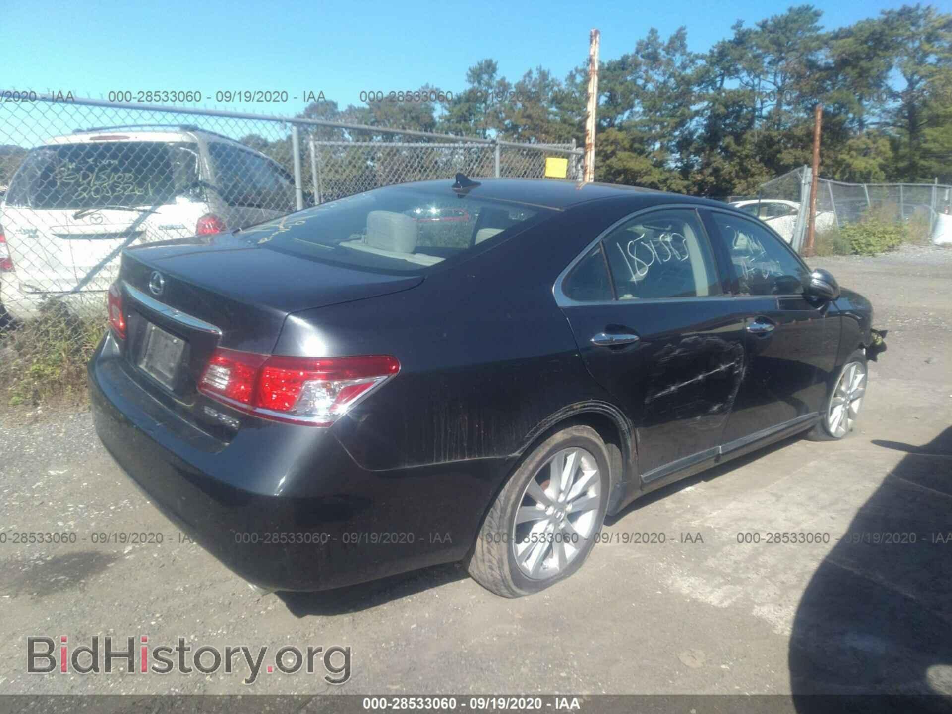 2011 LEXUS ES 350 - VIN: JTHBK1EG7B2427017 - Фото 4