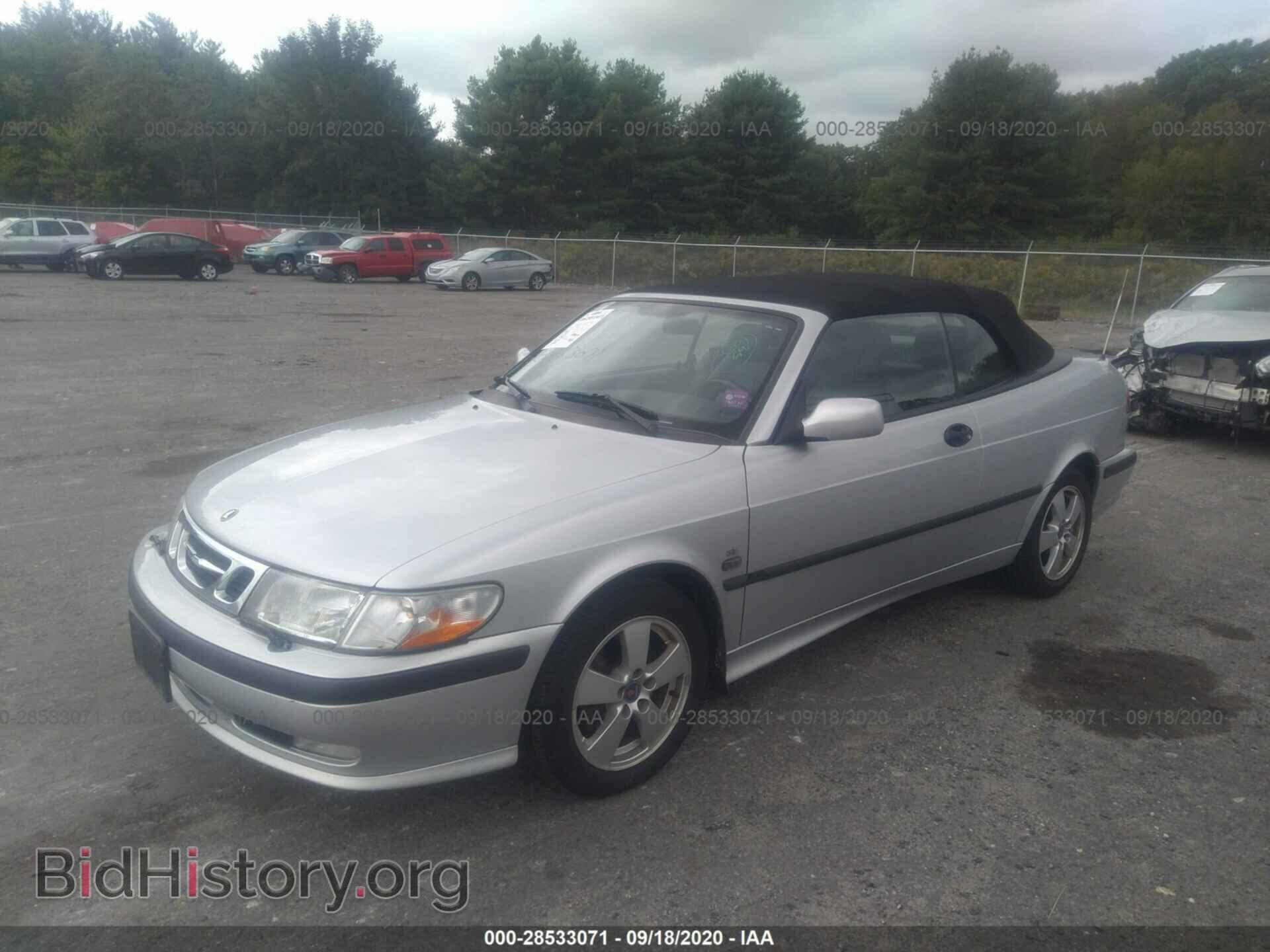 2003 SAAB 9-3 - VIN: YS3DF78K037014287 - Фото 2