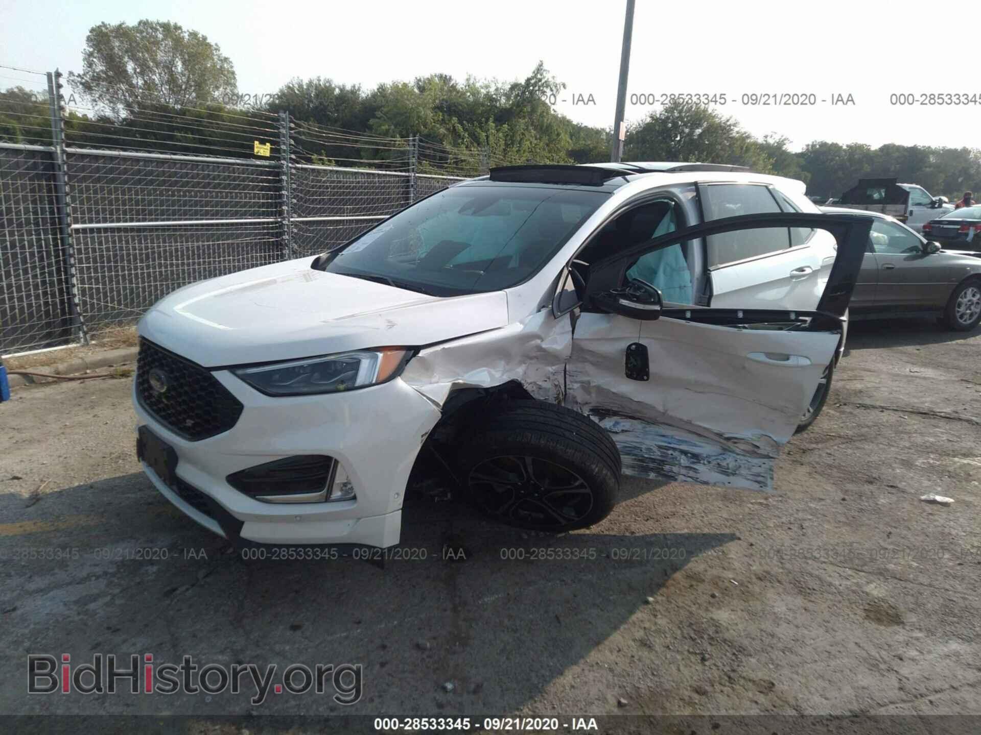 2019 FORD EDGE - VIN: 2FMPK4AP0KBB27596 - Фото 2