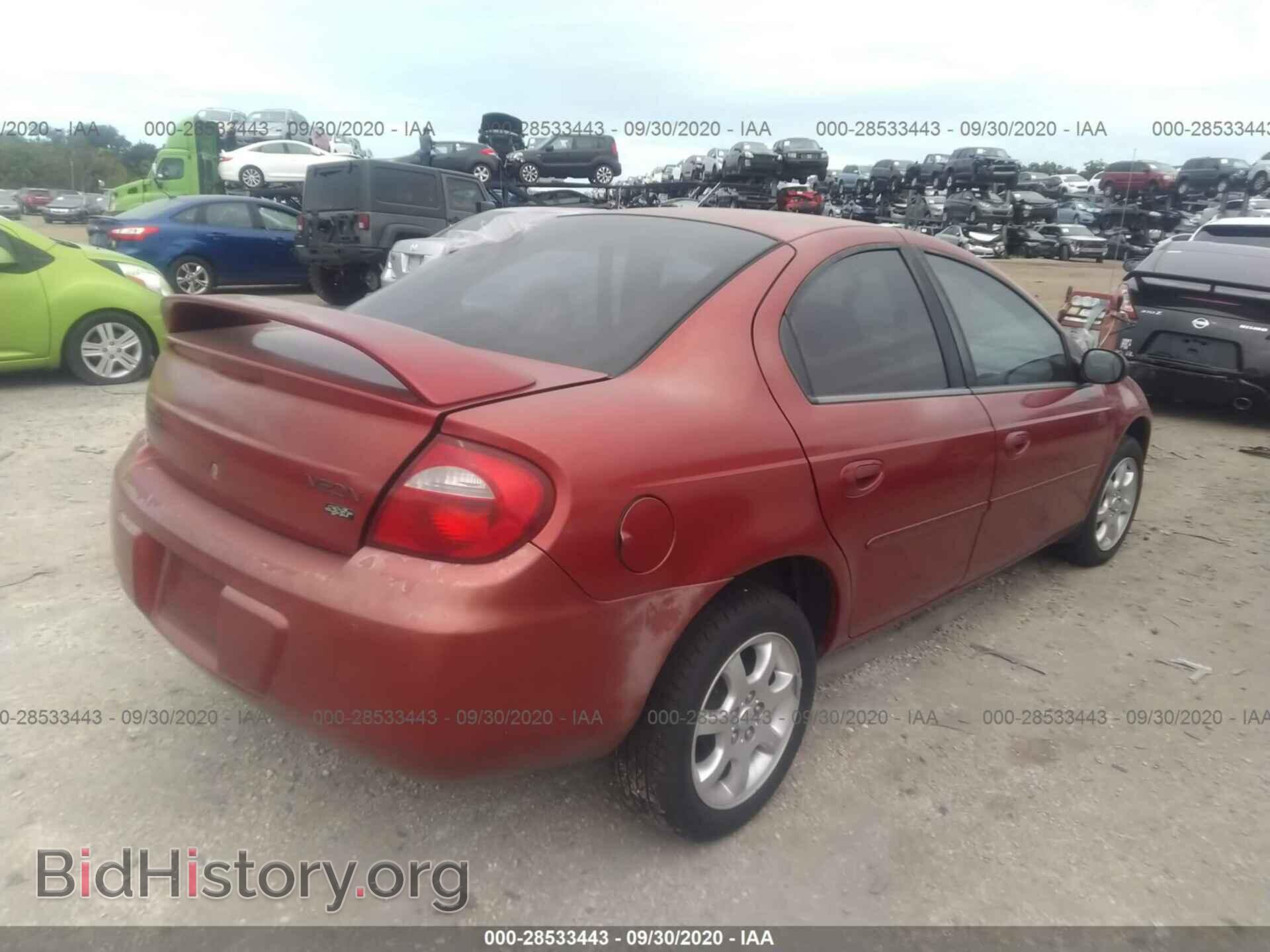 2003 DODGE NEON - VIN: 1B3ES56C23D220771 - Фото 4