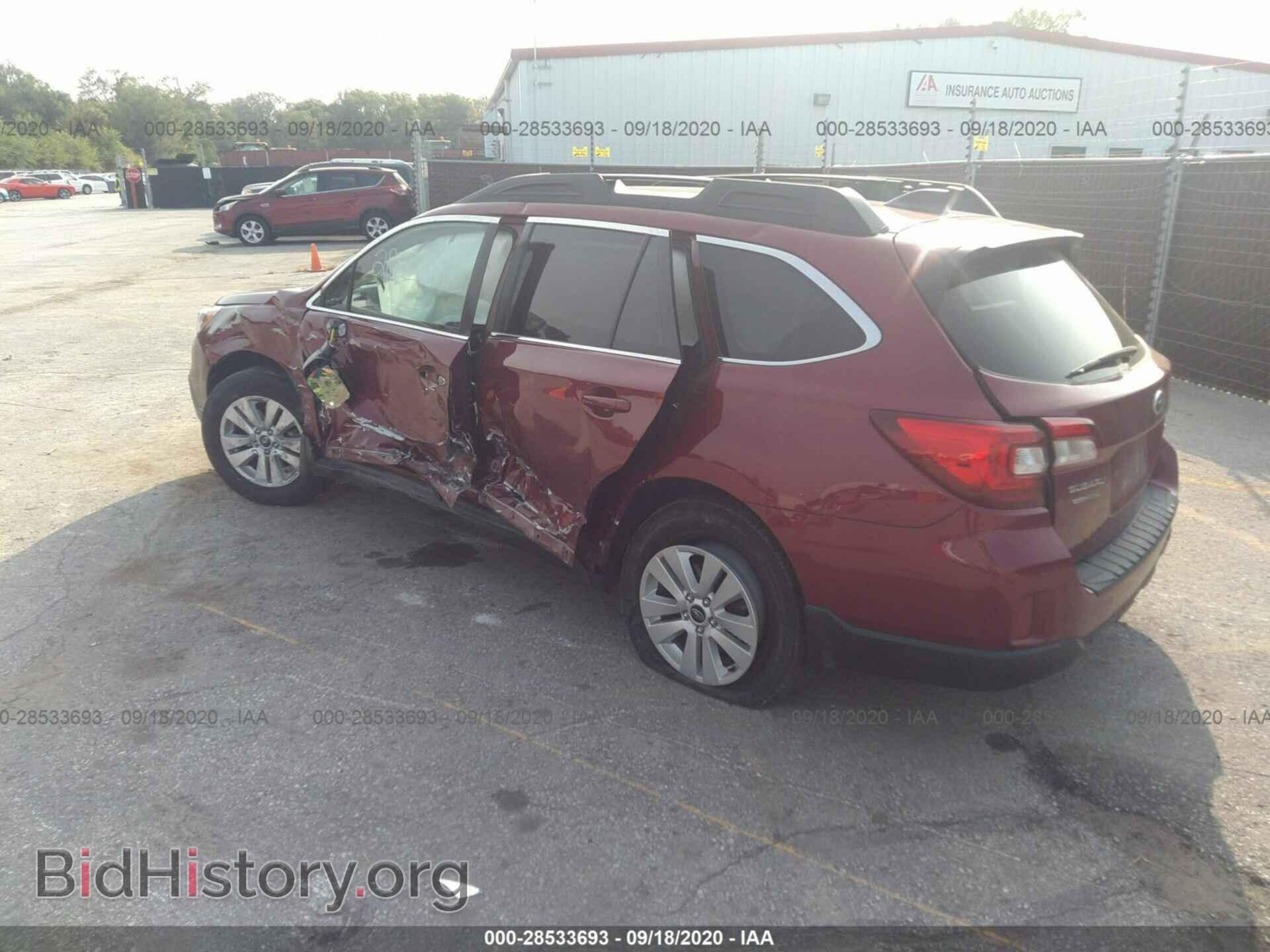 2017 SUBARU OUTBACK - VIN: 4S4BSADC2H3319757 - Фото 3