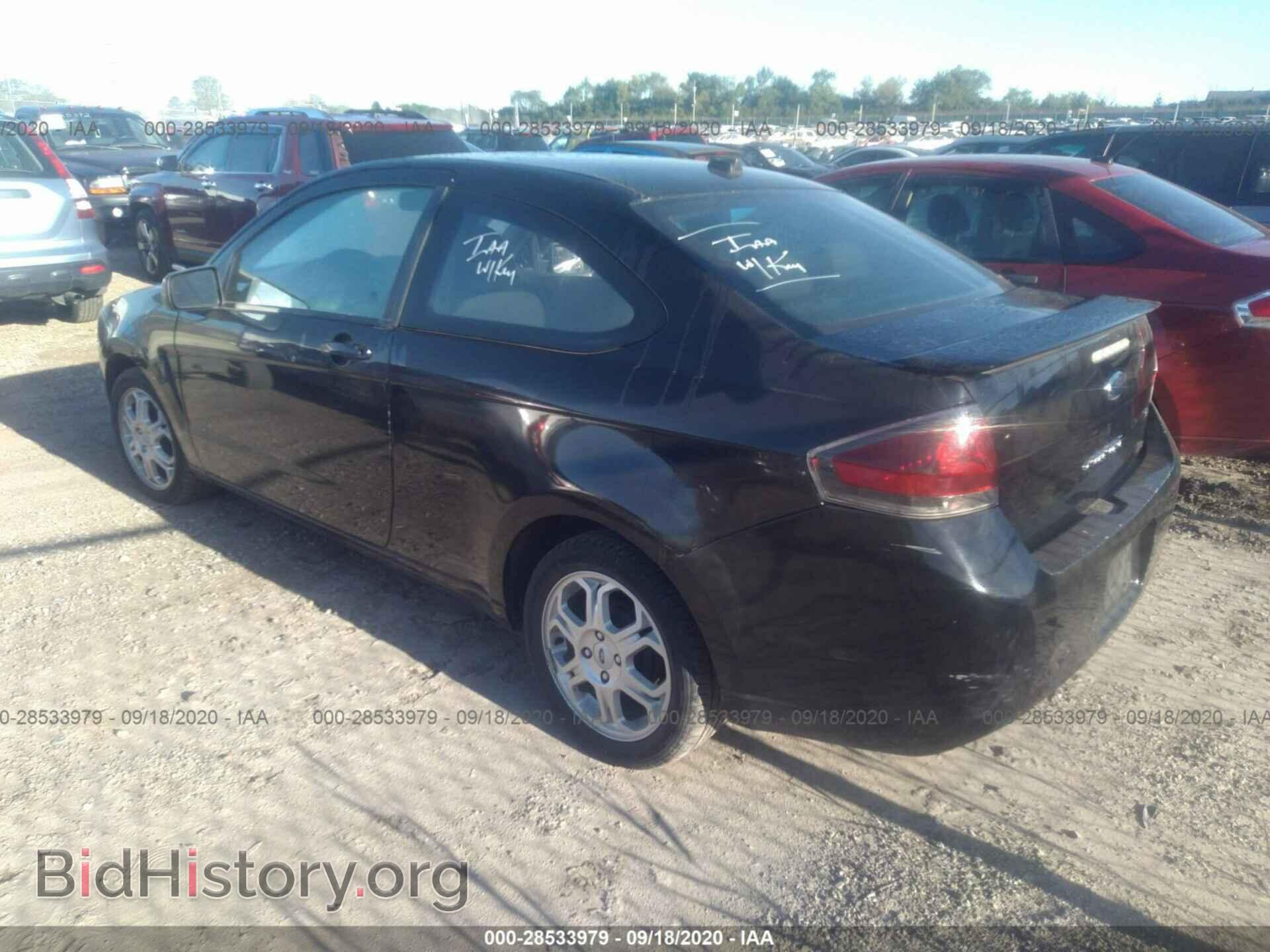 2009 FORD FOCUS - VIN: 1FAHP32N69W165463 - Фото 3