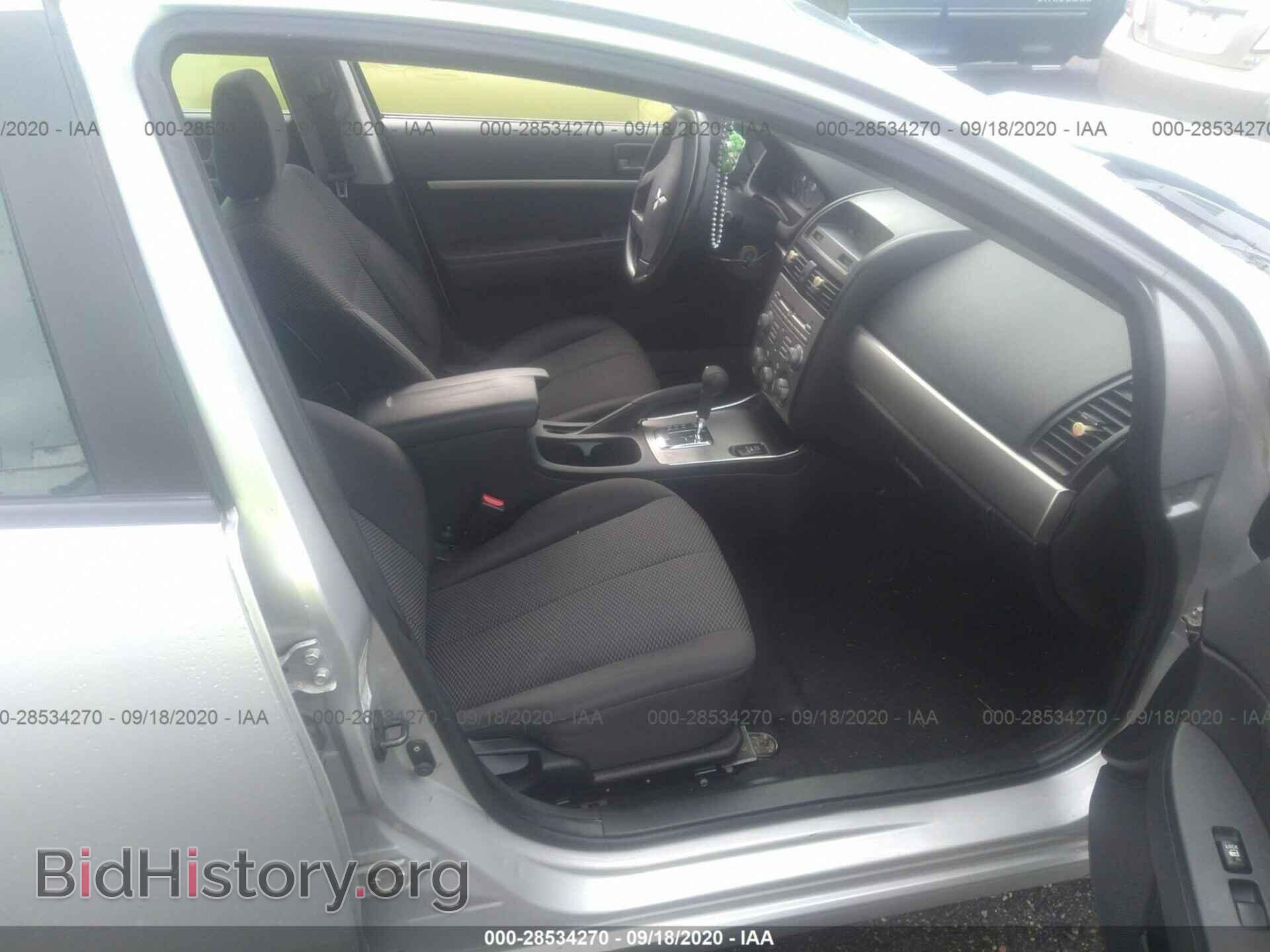 2012 MITSUBISHI GALANT - VIN: 4A32B2FF9CE015319 - Фото 5