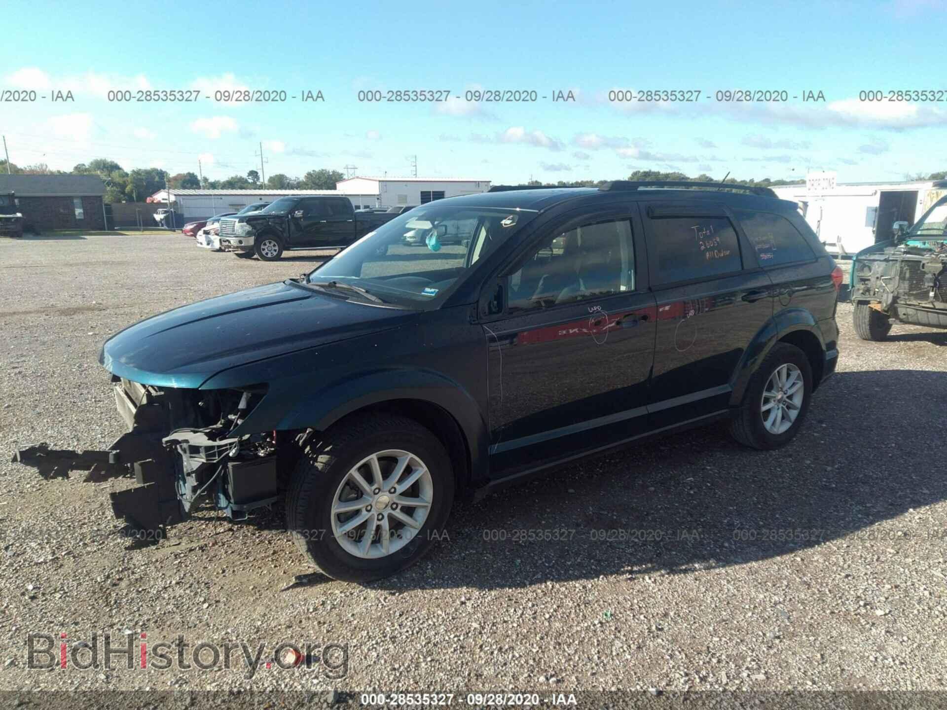 2013 DODGE JOURNEY - VIN: 3C4PDCBB4DT630826 - Фото 2