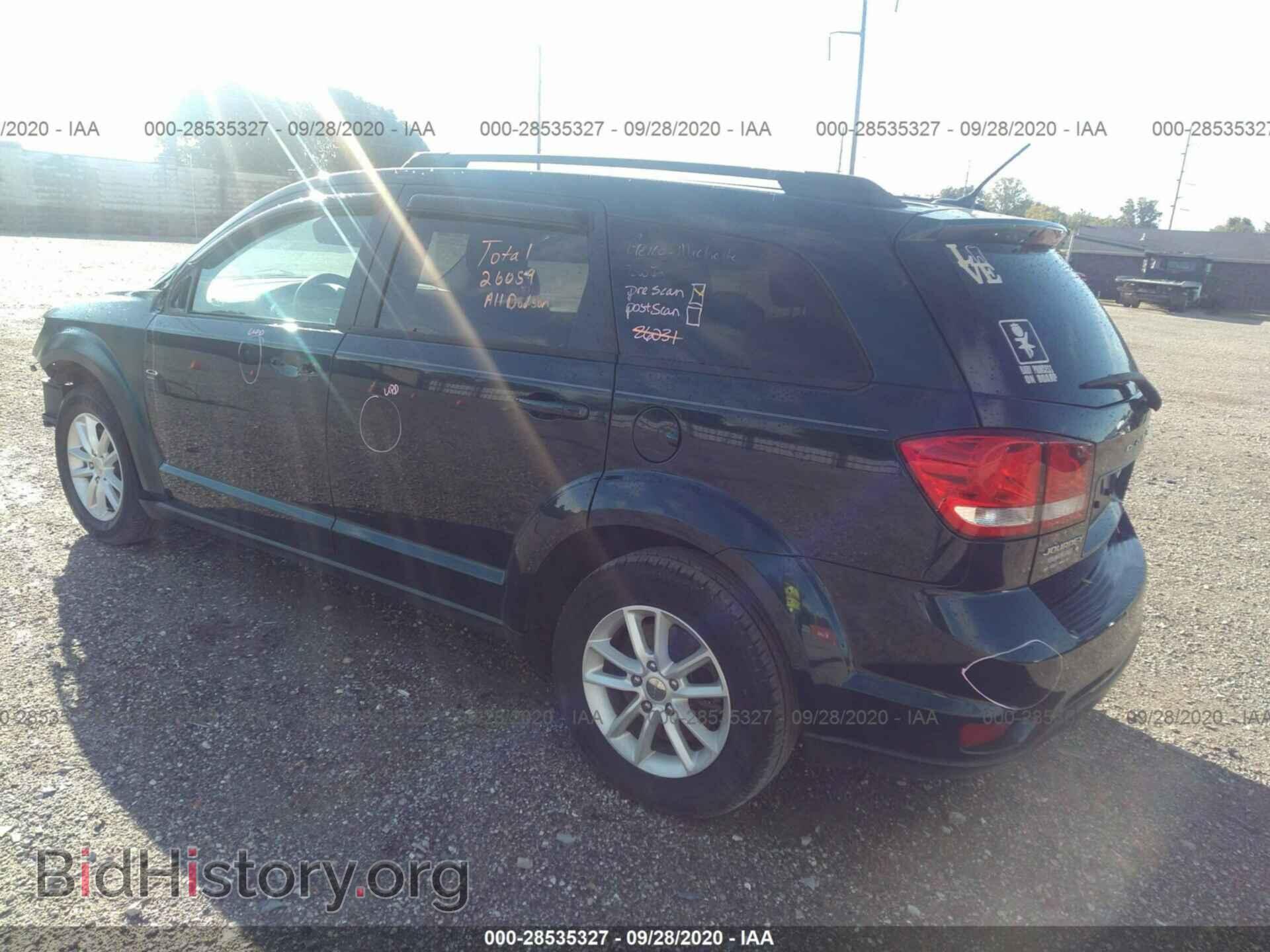 2013 DODGE JOURNEY - VIN: 3C4PDCBB4DT630826 - Фото 3