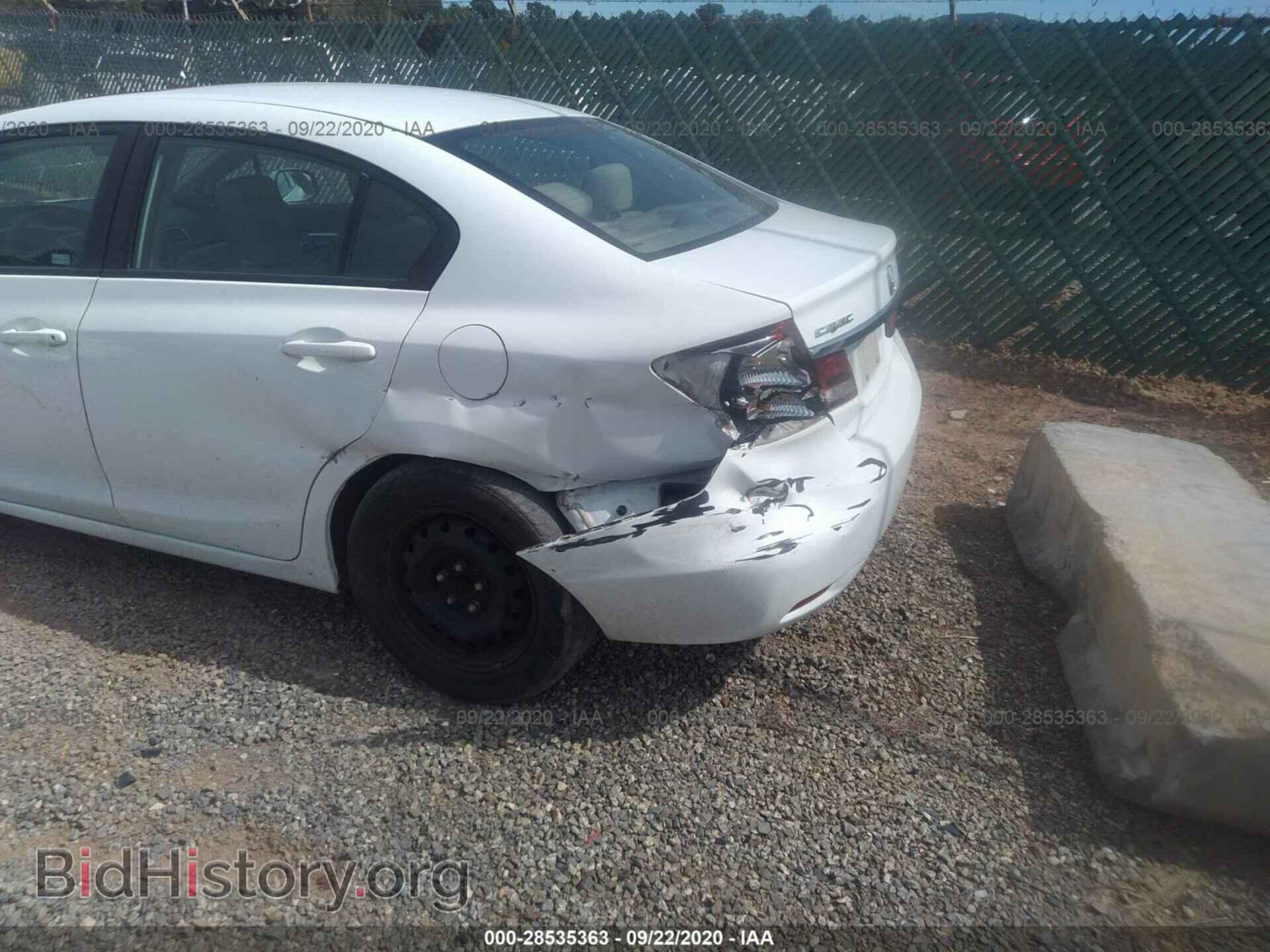 2013 HONDA CIVIC SDN - VIN: 19XFB2F86DE015614 - Фото 6