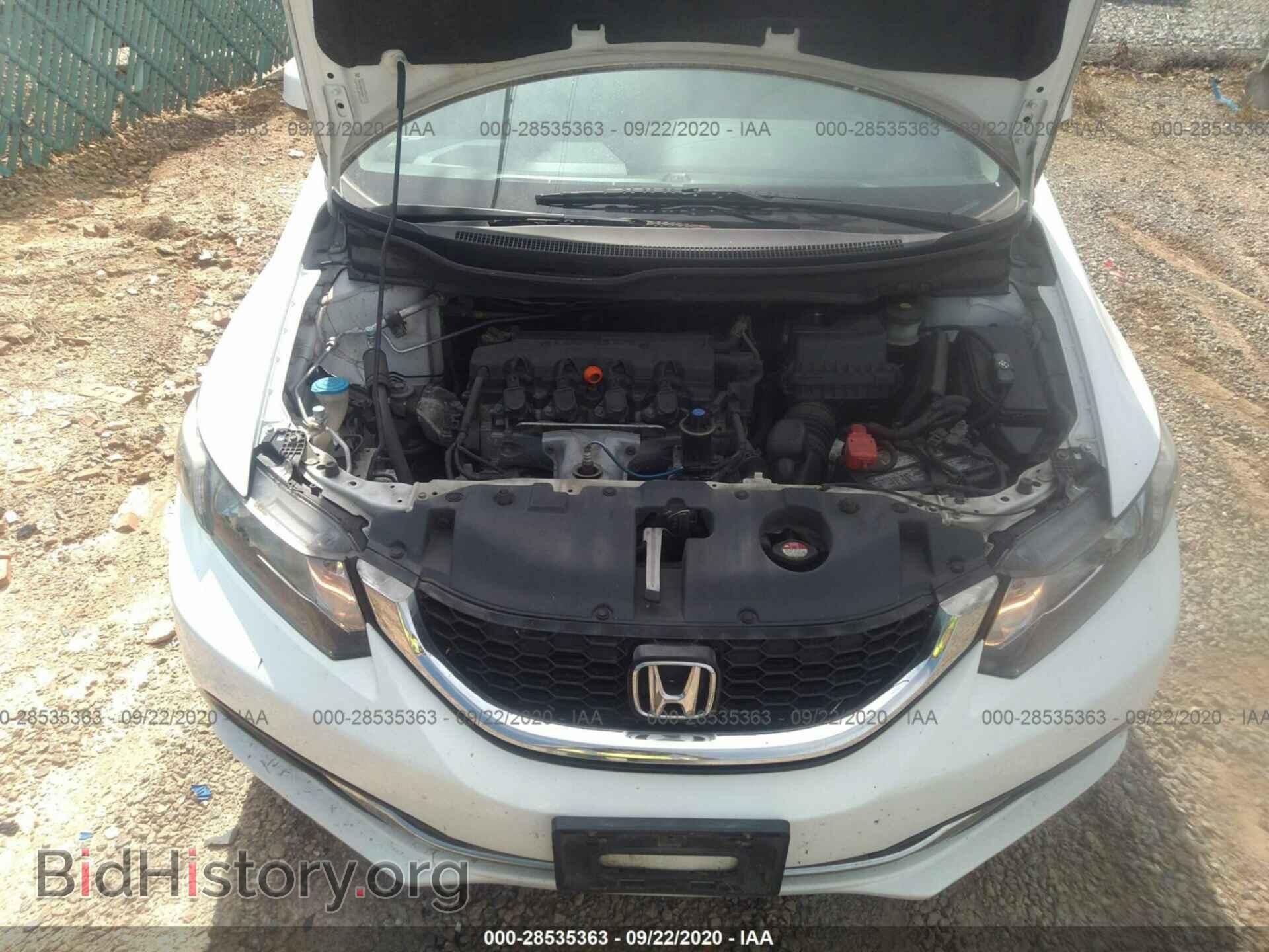 2013 HONDA CIVIC SDN - VIN: 19XFB2F86DE015614 - Фото 10